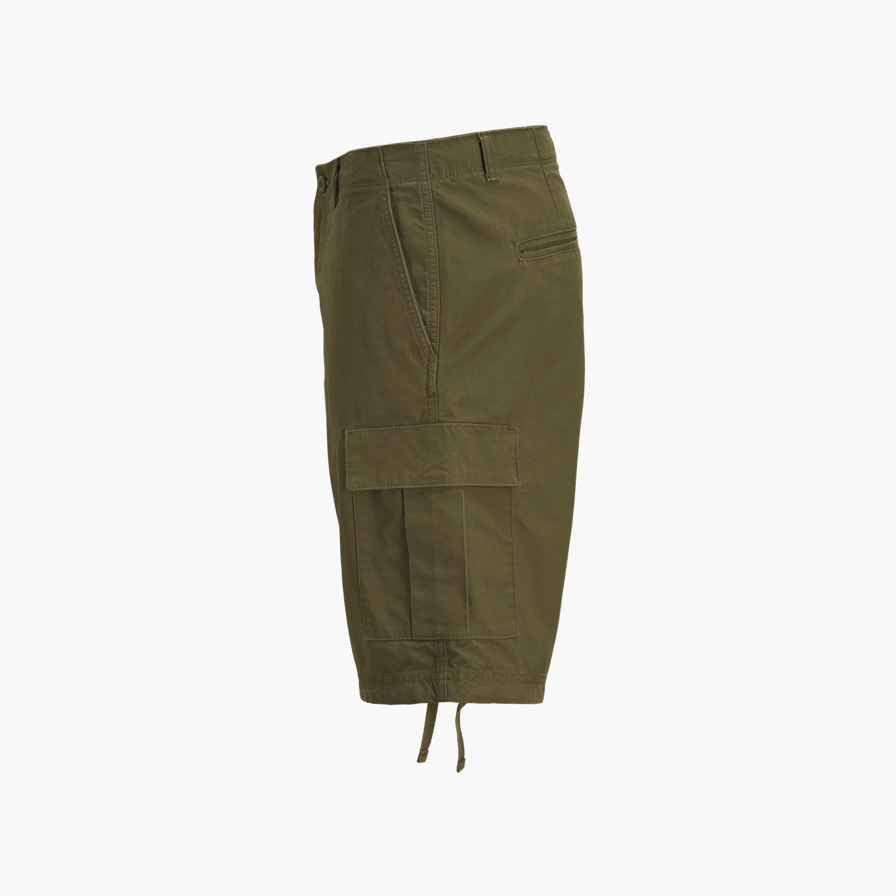 کارْغو شورتس من جاك آند جونز سادة بأزرار ذو متوسط الارتفاع-men-clothing-bottoms-shorts-image-6