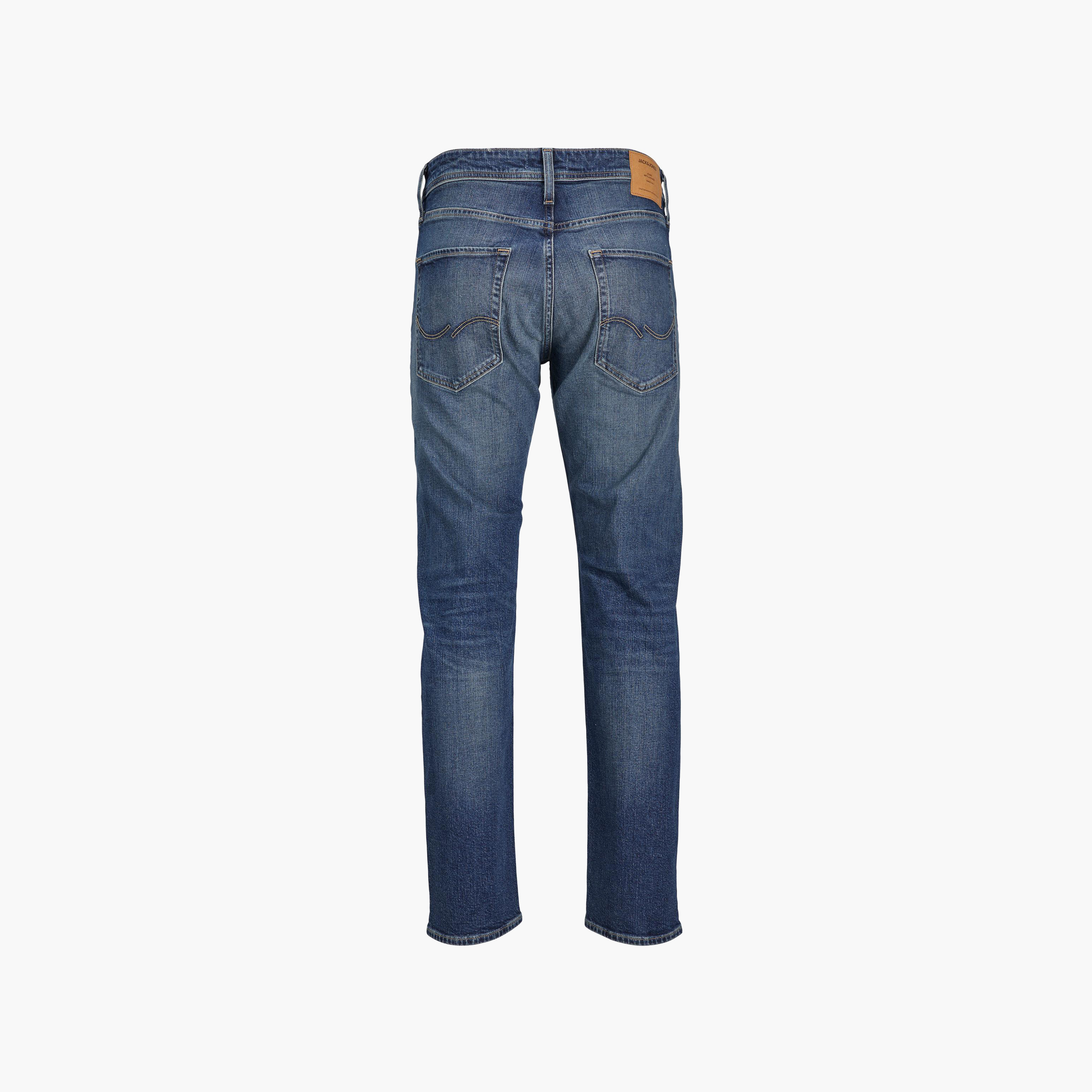Jack & Jones Tapered Fit Mid Waist Pocket Detail Jeans-men-clothing-bottoms-jeans-image-2