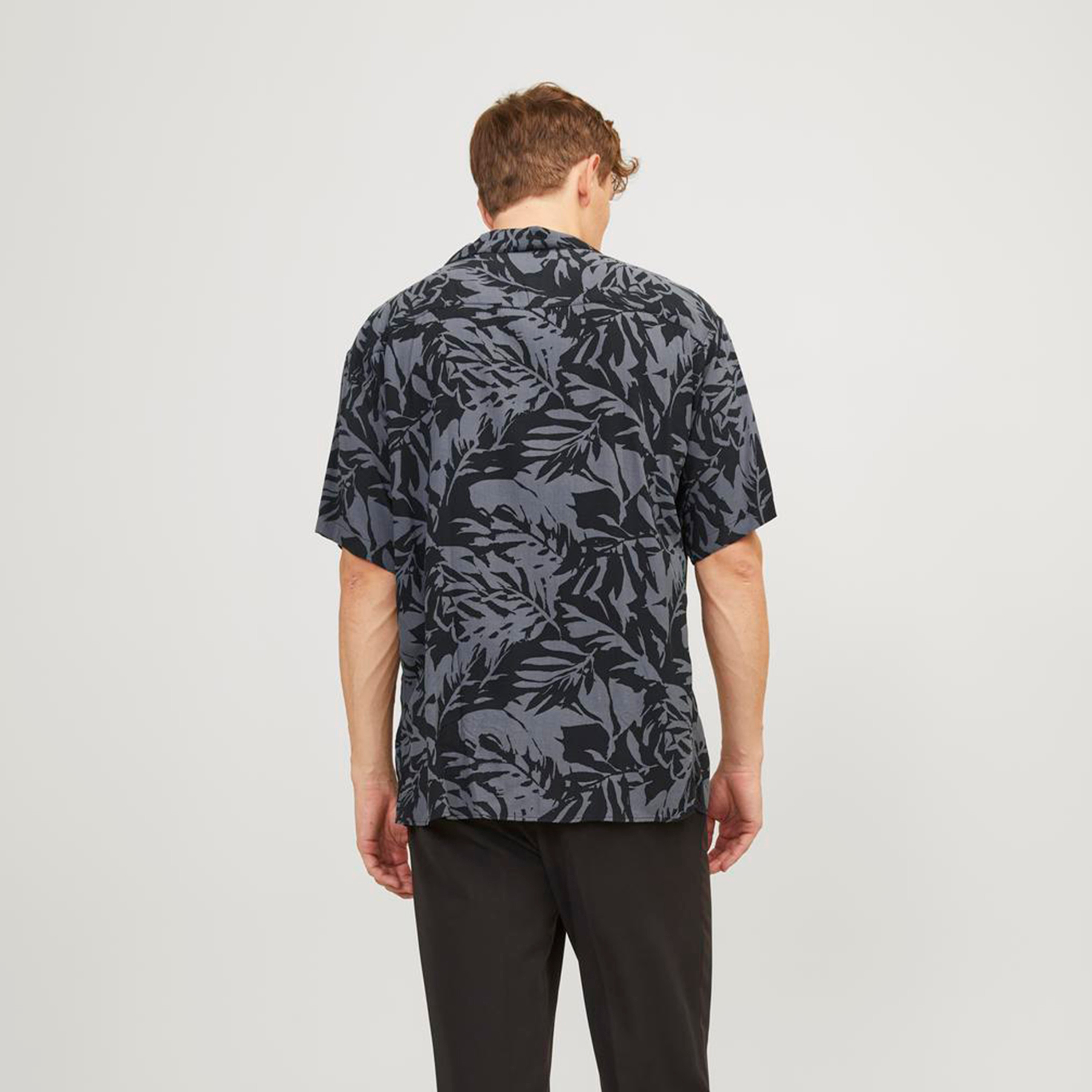 Jack & Jones Printed Resort Collar Short Sleeves Shirt-men-clothing-shirts-image-4