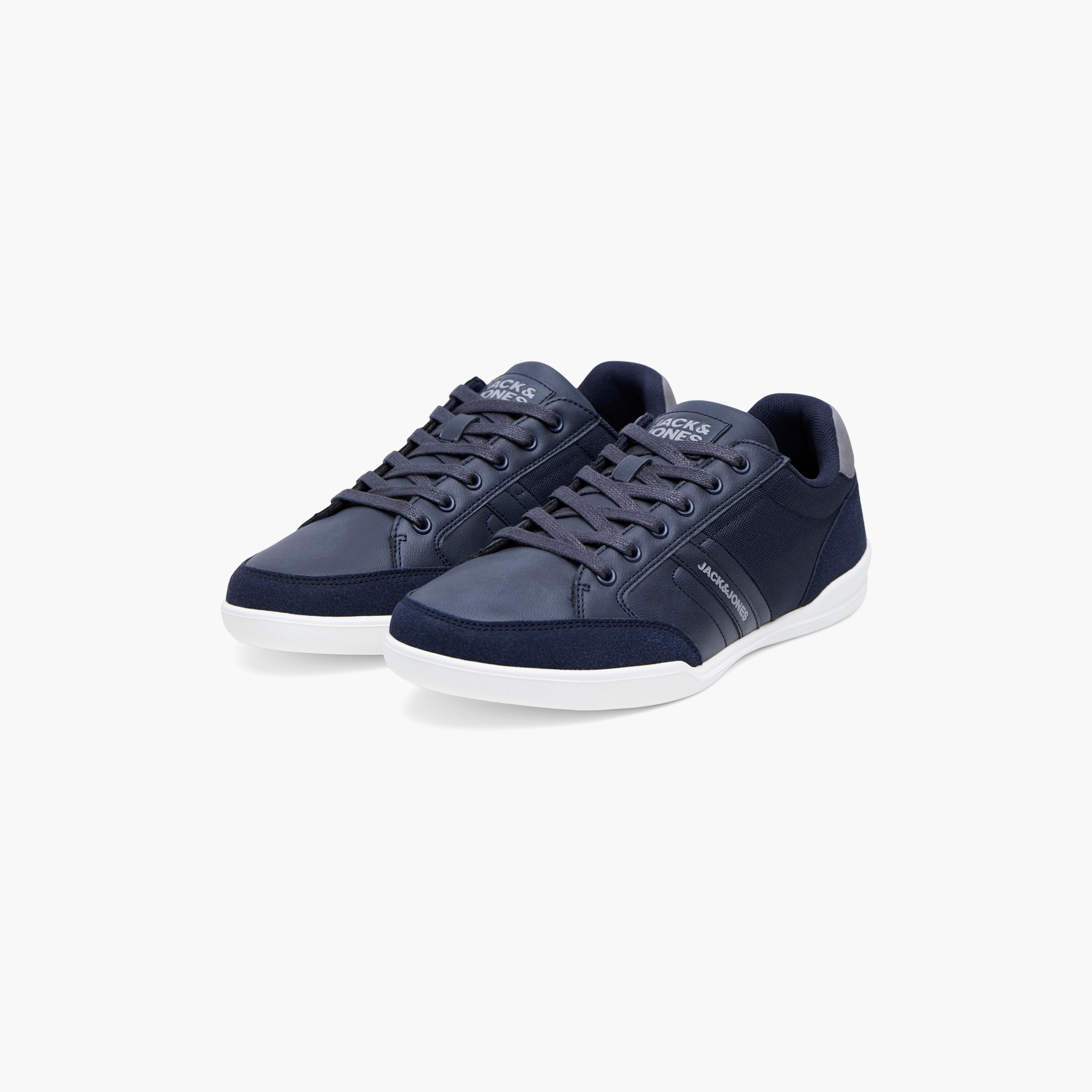 سنيكرز جاك آند جونز للرجال مع رباط برقبة منخفضة-men-shoes-sneakers-image-5