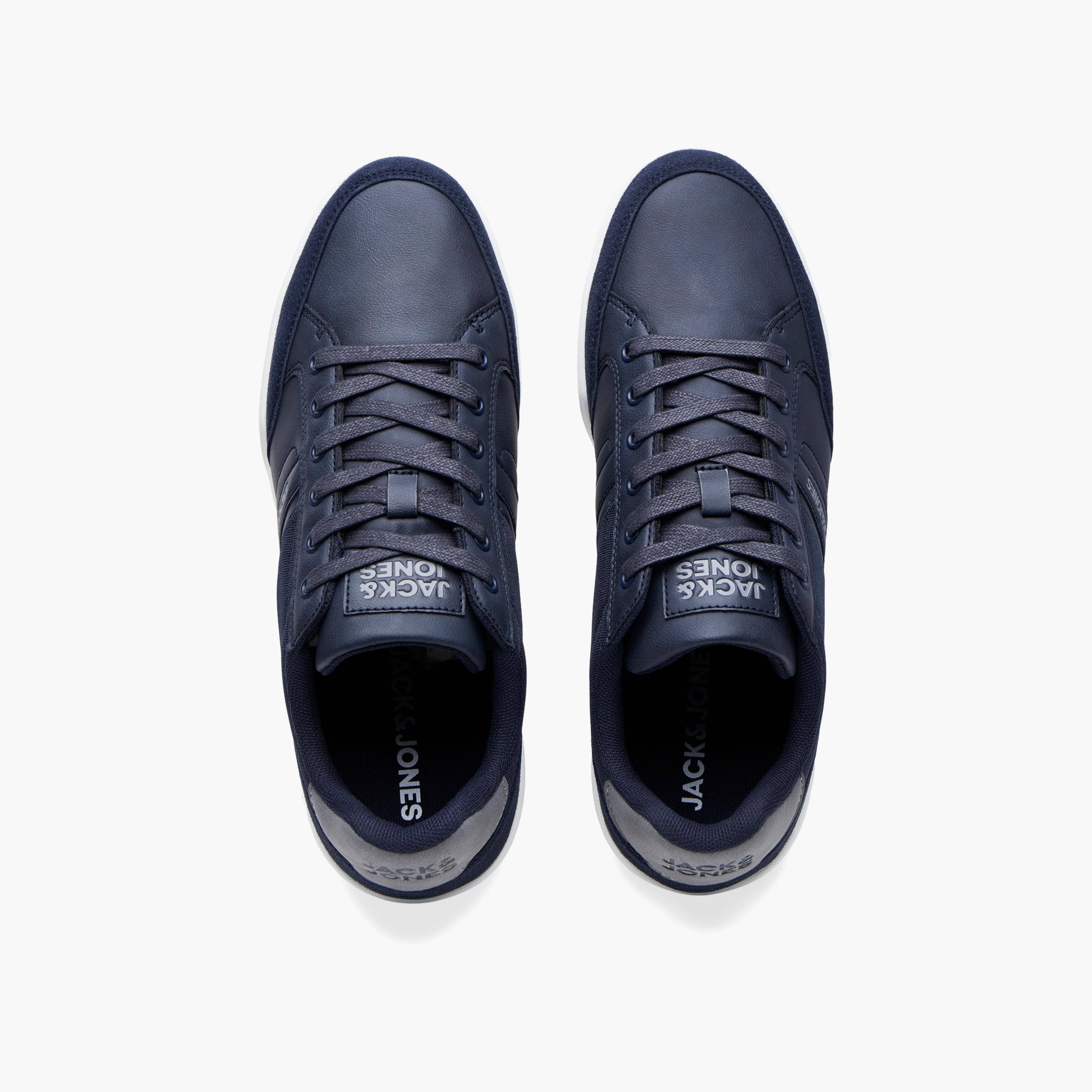سنيكرز جاك آند جونز للرجال مع رباط برقبة منخفضة-men-shoes-sneakers-image-7
