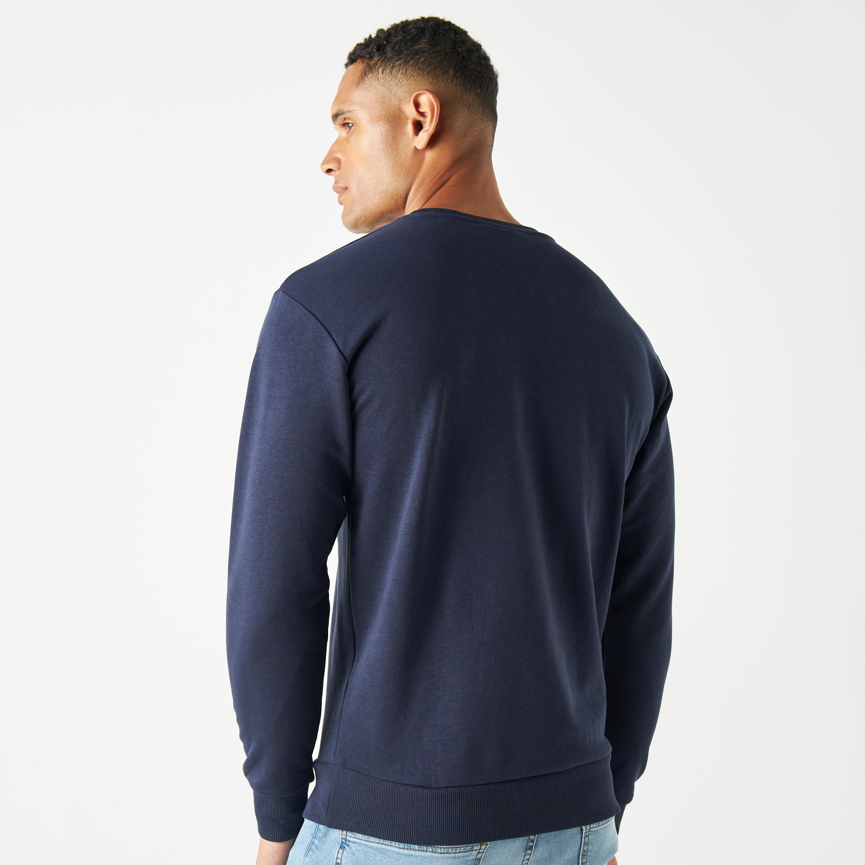 سويت شيرت برقبة دائرية وطبعات من جاك آند جونز-men-winterwear-hoodiesandsweatshirts-image-7
