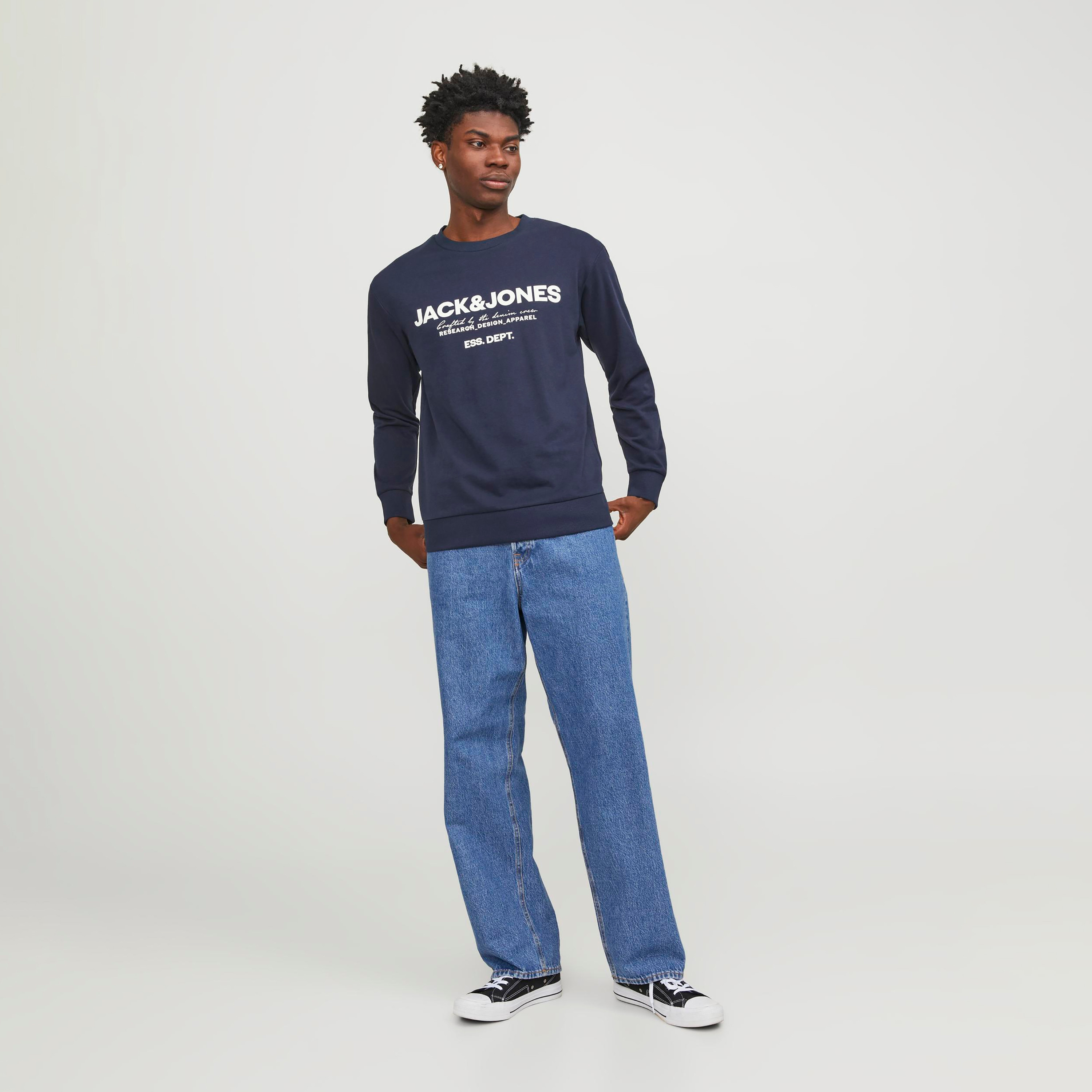 Jack & Jones Logo Crew Neck Long Sleeves Sweatshirt-men-winterwear-hoodiesandsweatshirts-image-10