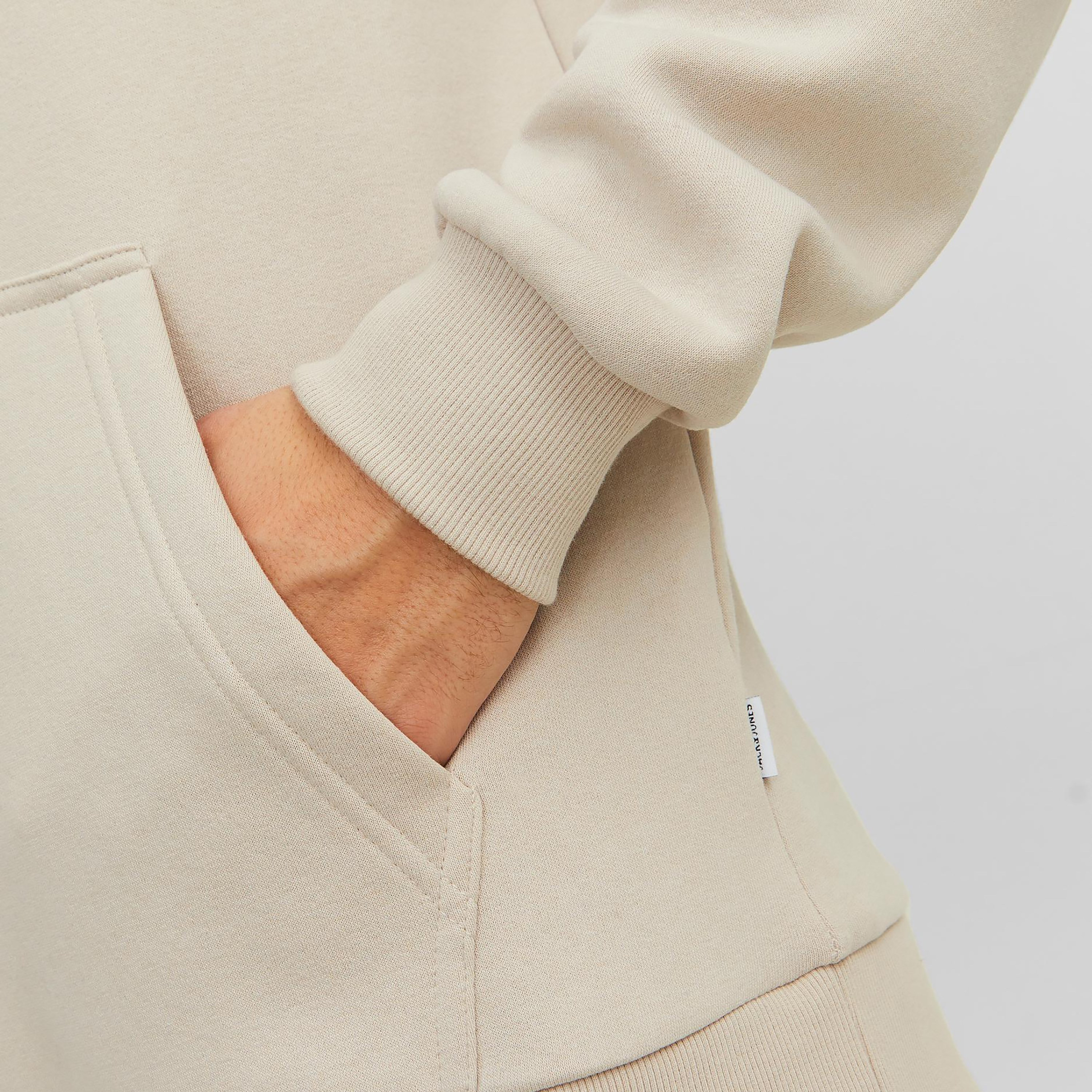 Jack & Jones Plain Hoodies with Kangaroo Pocket-men-winterwear-hoodiesandsweatshirts-image-5