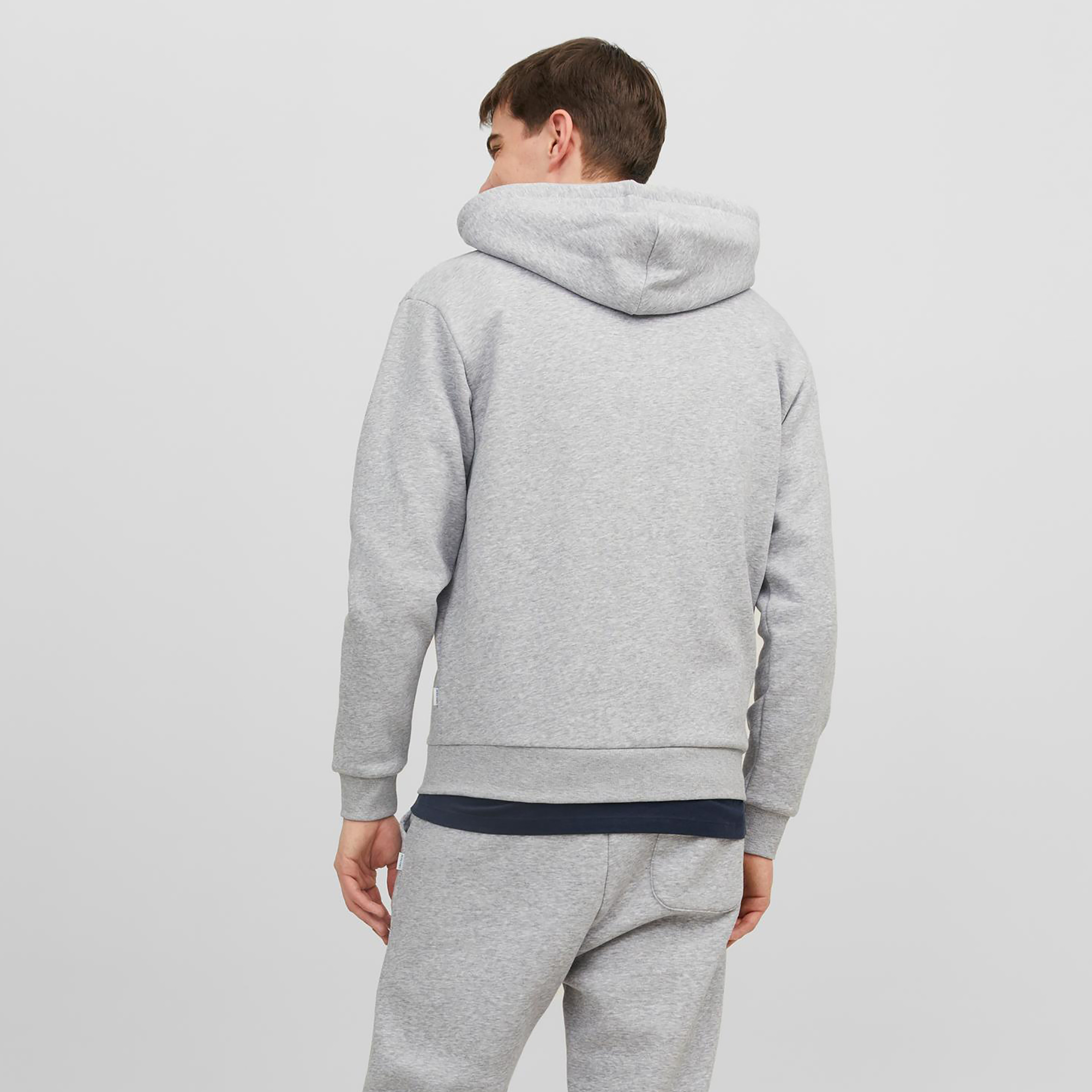 Jack & Jones Plain Zip Through Hoodies with Split Kangaroo Pocket-men-winterwear-hoodiesandsweatshirts-image-9
