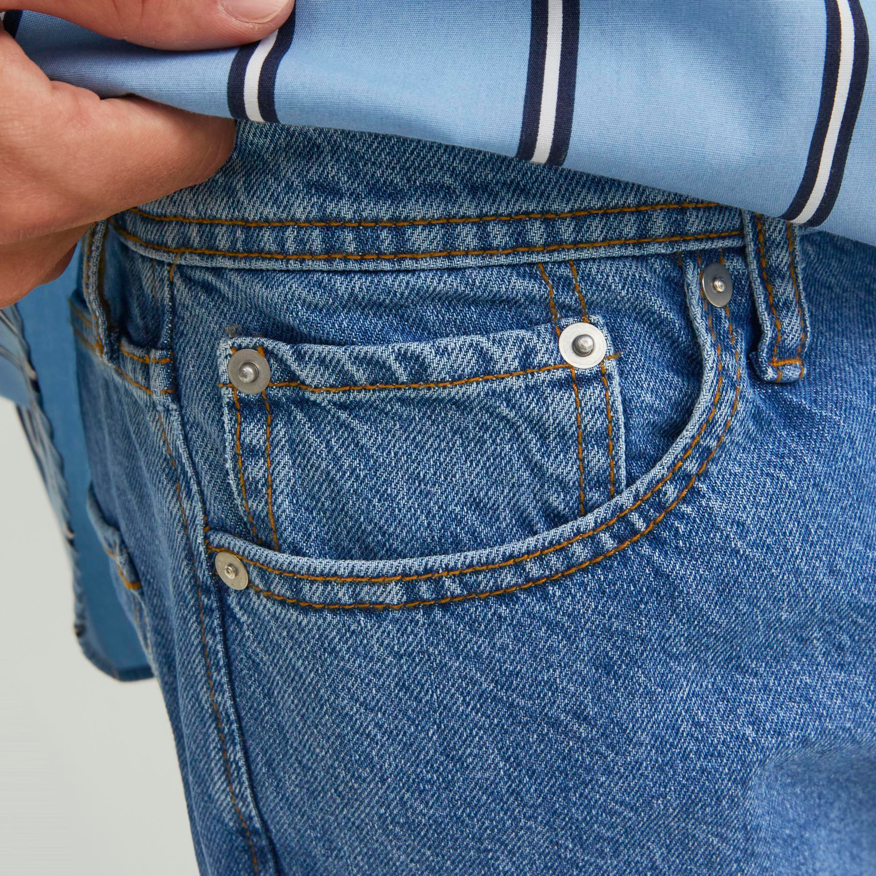 Jack & Jones Blue Relaxed Fit High-Rise Classic Five-Pocket Jeans-men-clothing-bottoms-jeans-image-3