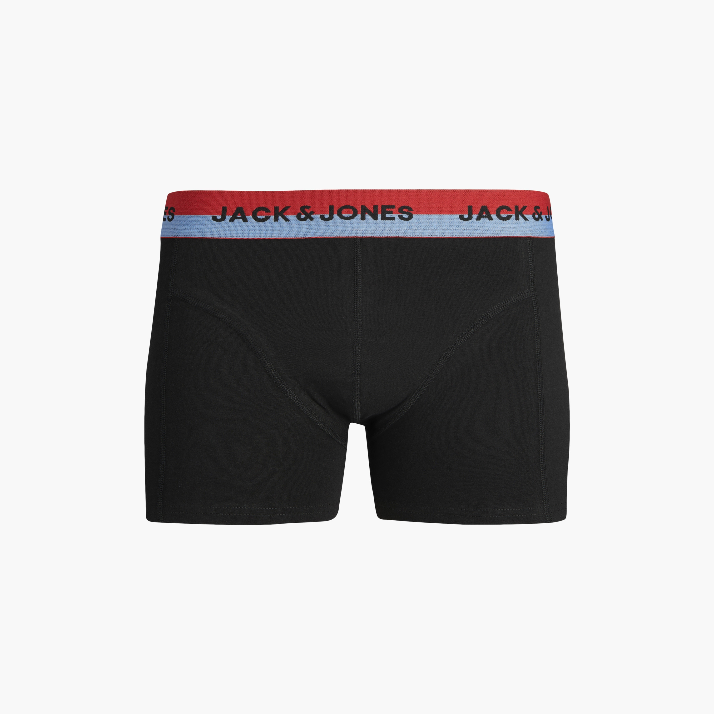 مجموعة جاك آند جونز مكونة من 5 ترنكس سادة مع حزام خصر مطبوع عليه العلامة التجارية-men-clothing-innerwear-underwear-image-5