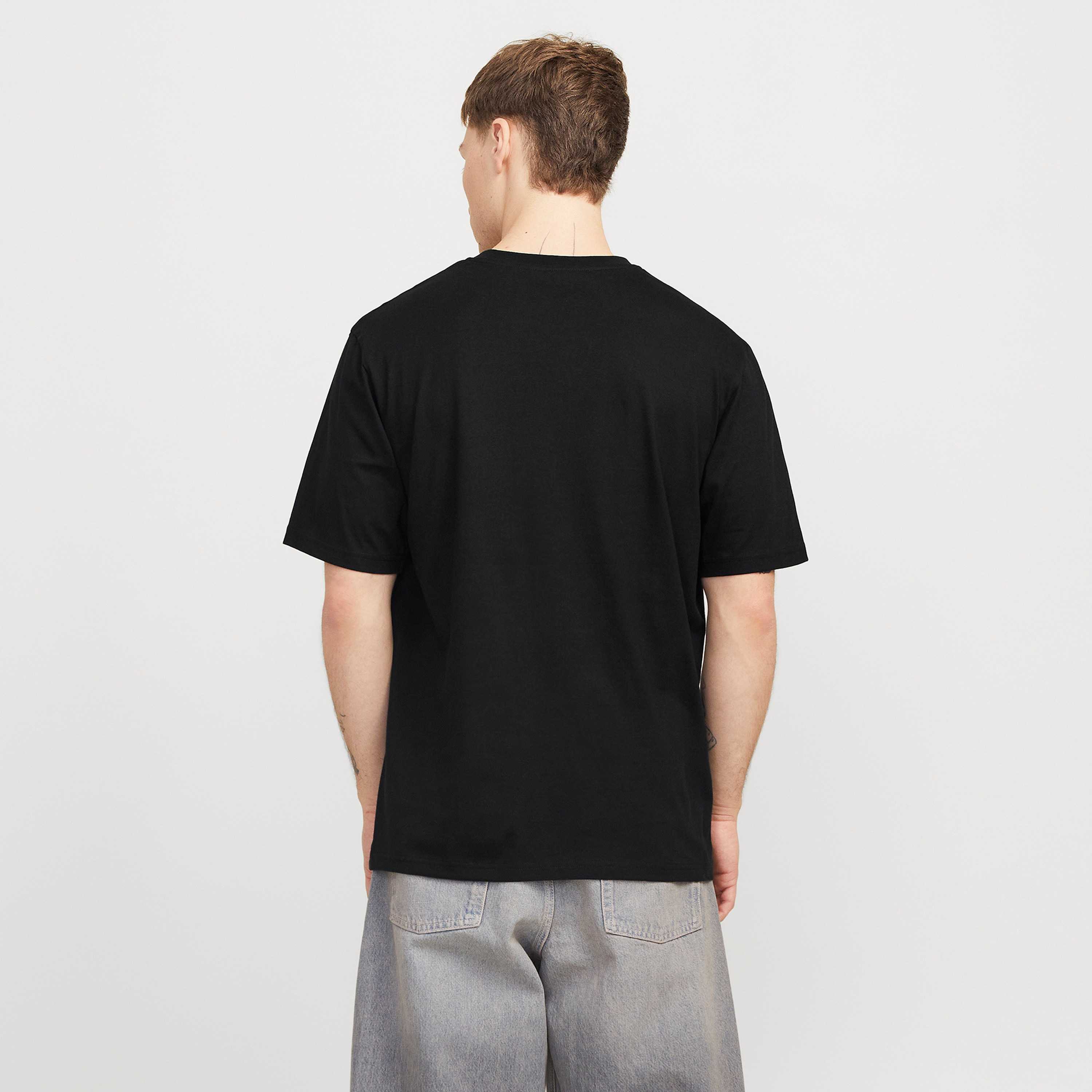 Jack & Jones Graphic Crew Neck Short Sleeves Men's T-Shirt-men-clothing-tshirtsandpolos-tshirts-image-4