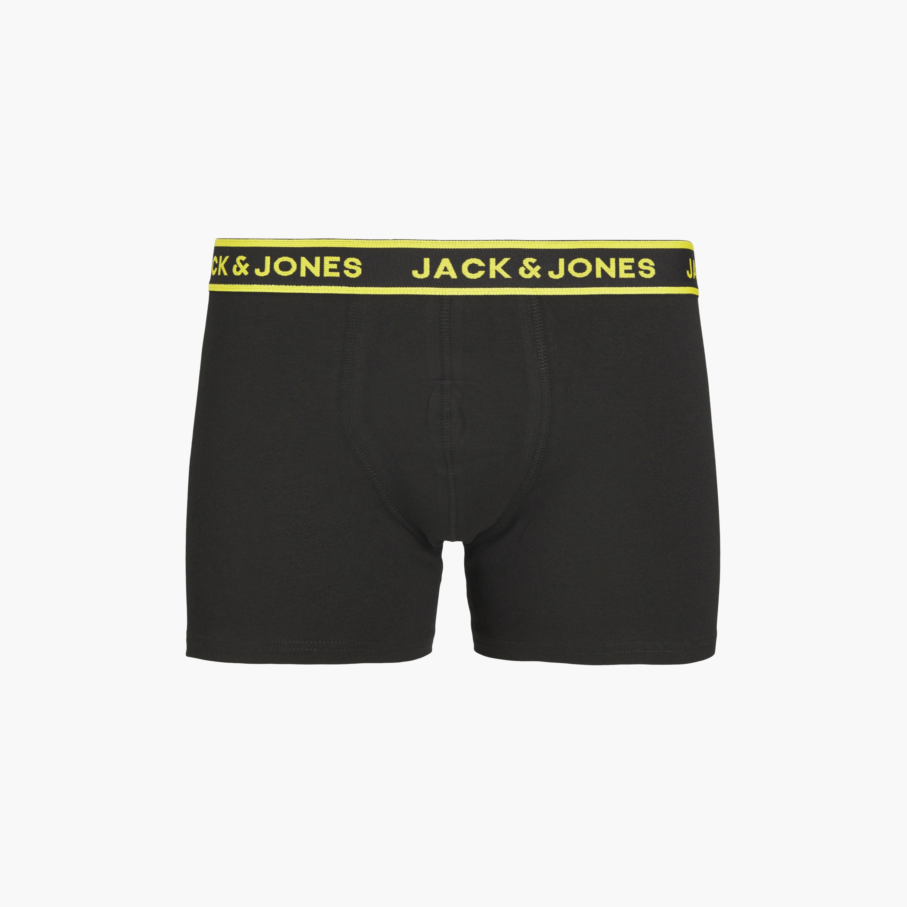Jack & Jones Pack of 5 Multicolour Branding Elasticated Trunks-men-clothing-innerwear-underwear-image-2