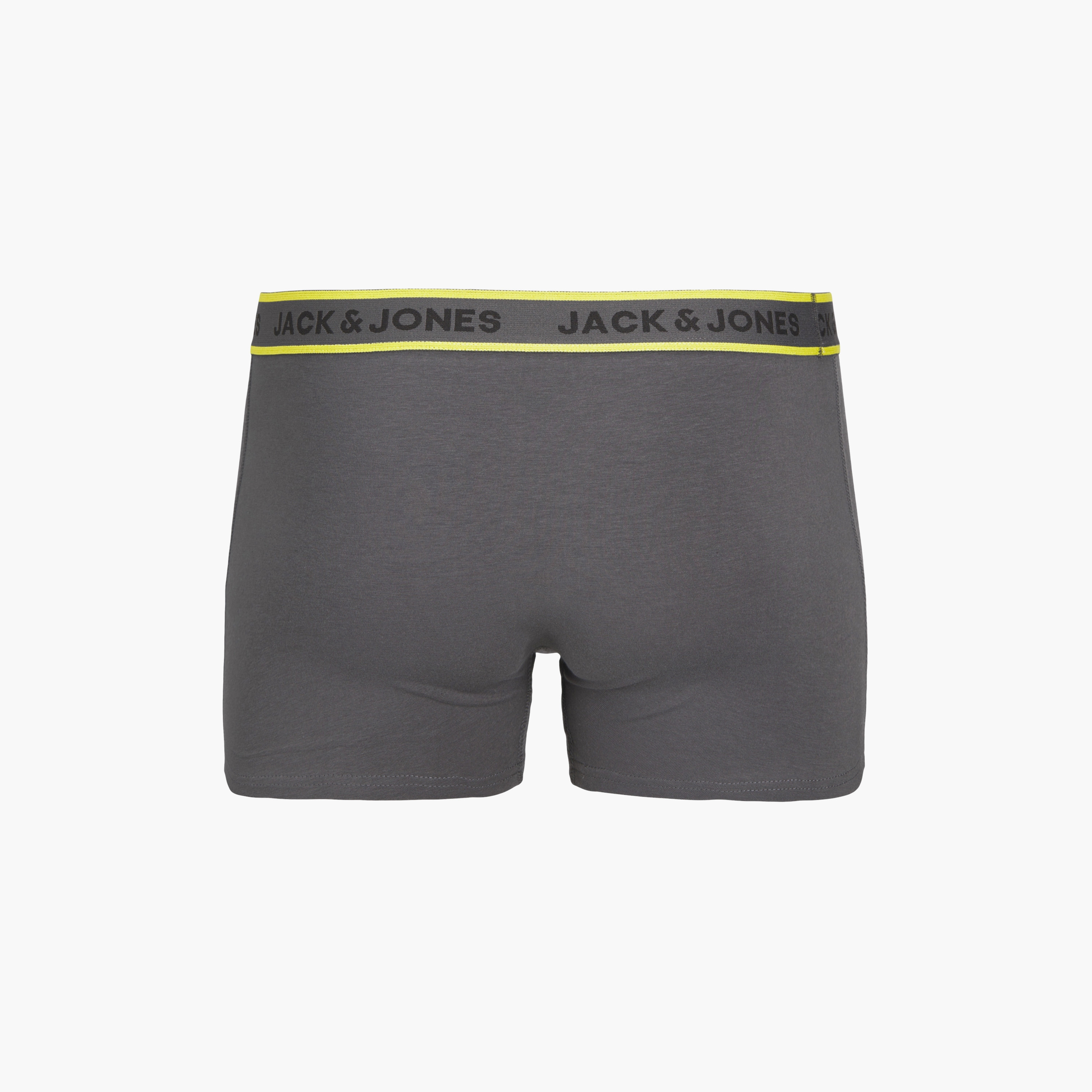 Jack & Jones Pack of 5 Multicolour Branding Elasticated Trunks-men-clothing-innerwear-underwear-image-4