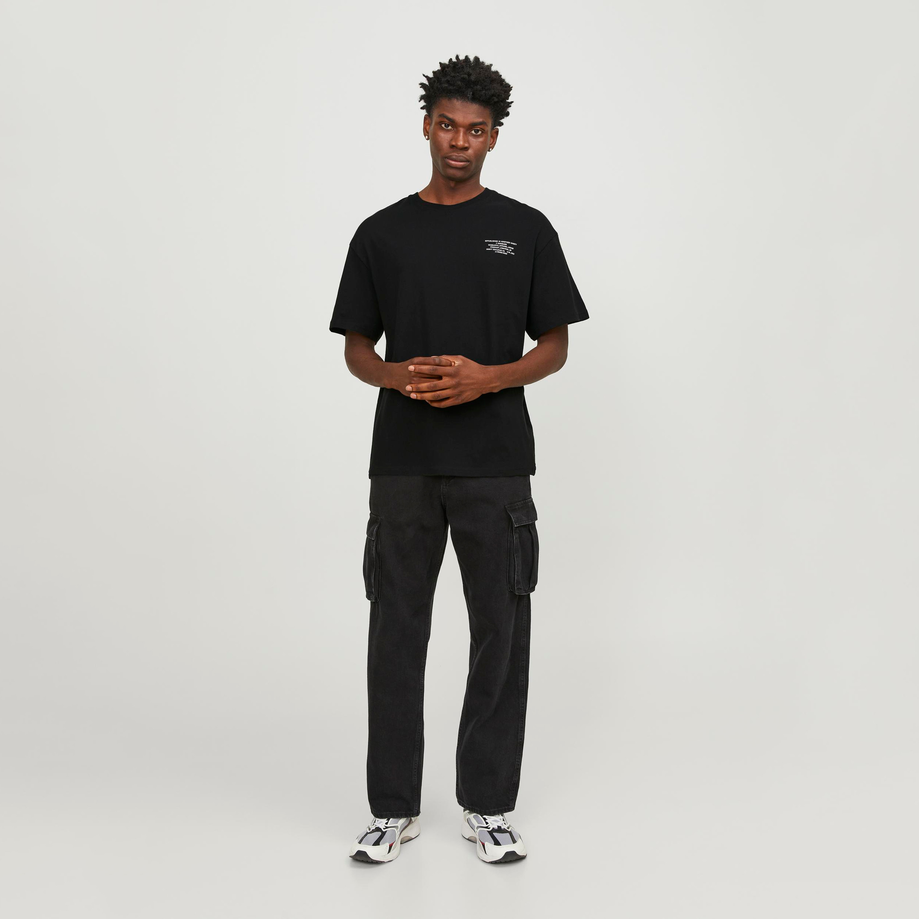 Jack & Jones Plain Crew Neck Short Sleeves T-Shirt-men-clothing-tshirtsandpolos-tshirts-image-2