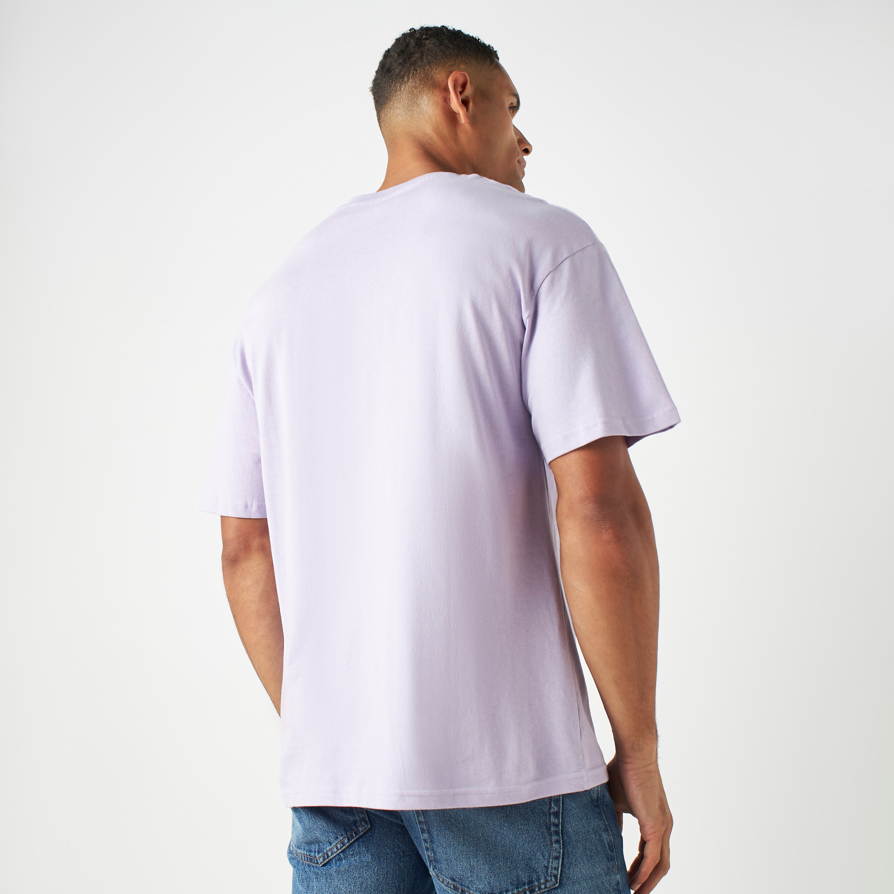 تيشيرت بأكمام قصيرة وياقة دائرية سادة من جاك آند جونز-men-clothing-tshirtsandpolos-tshirts-image-11