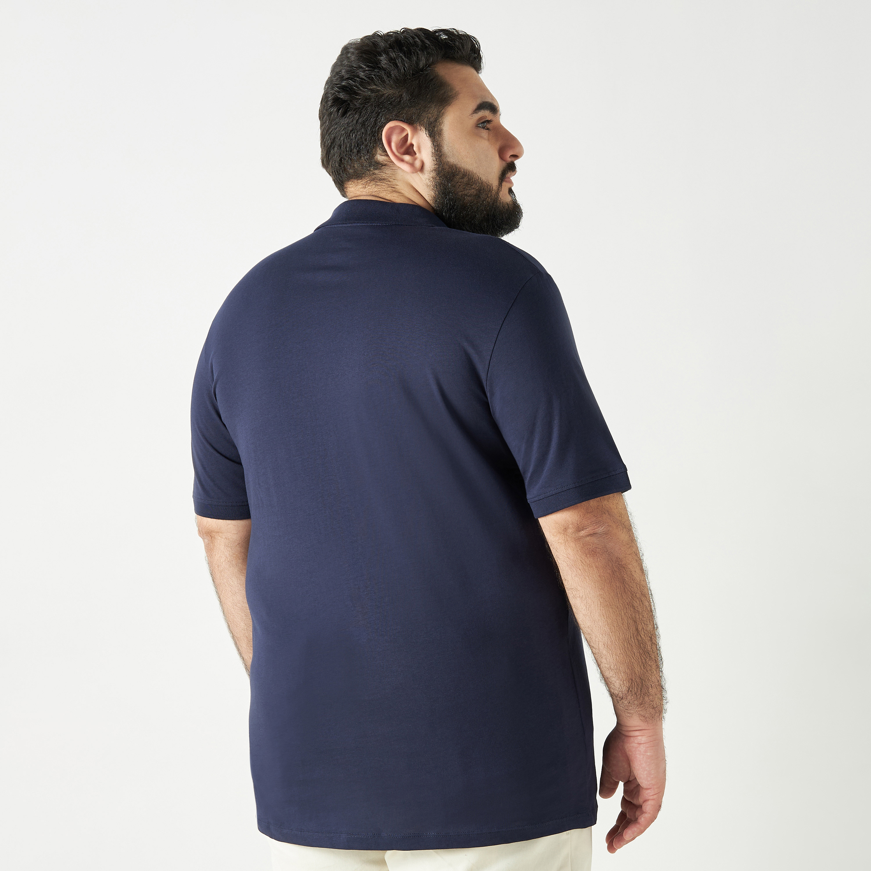 Jack & Jones Plus Size Logo Collared Short Sleeves Polo T-Shirt-men-clothing-tshirtsandpolos-polos-image-7