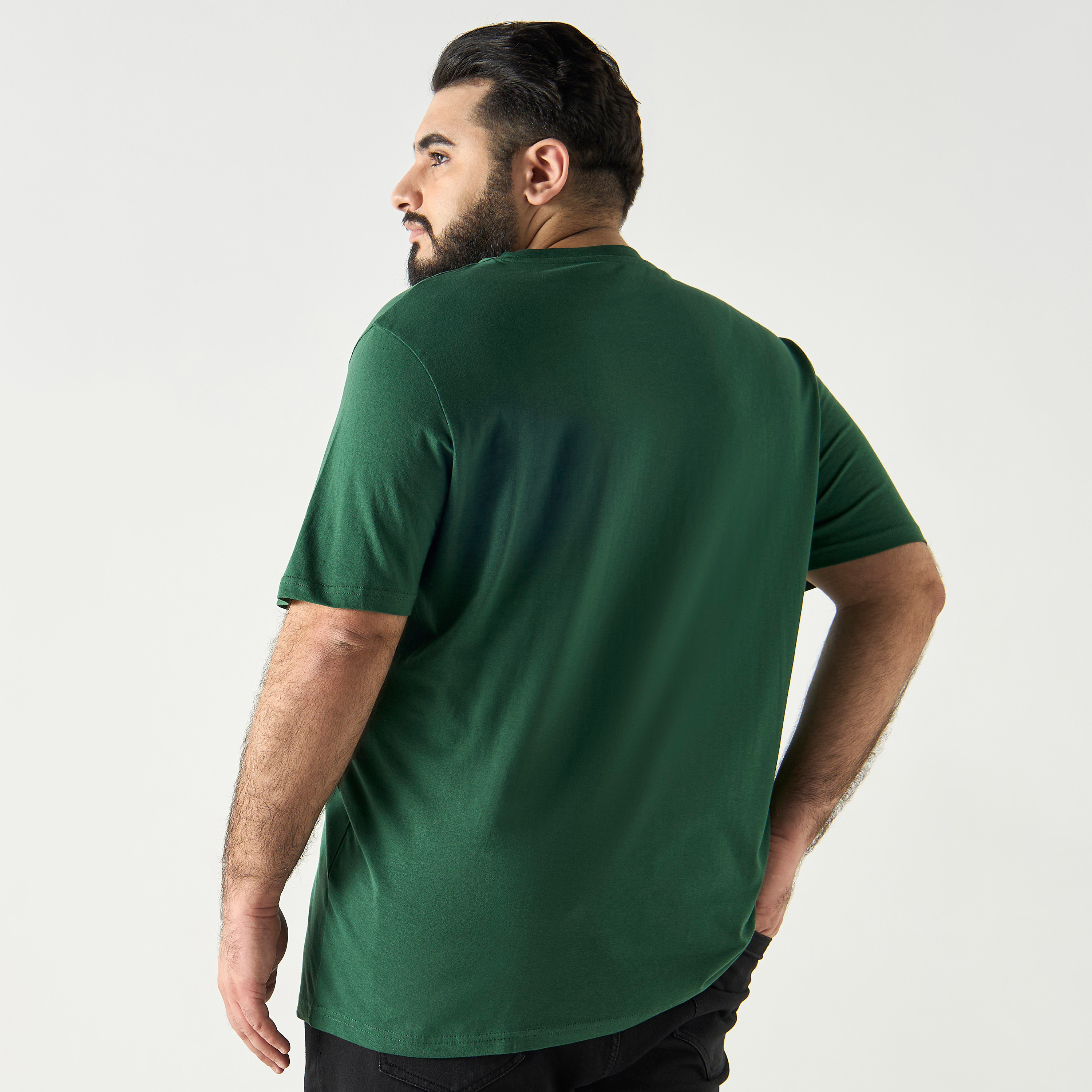 Jack & Jones Plus Size Printed Crew Neck Short Sleeves T-Shirt-men-clothing-tshirtsandpolos-tshirts-image-3