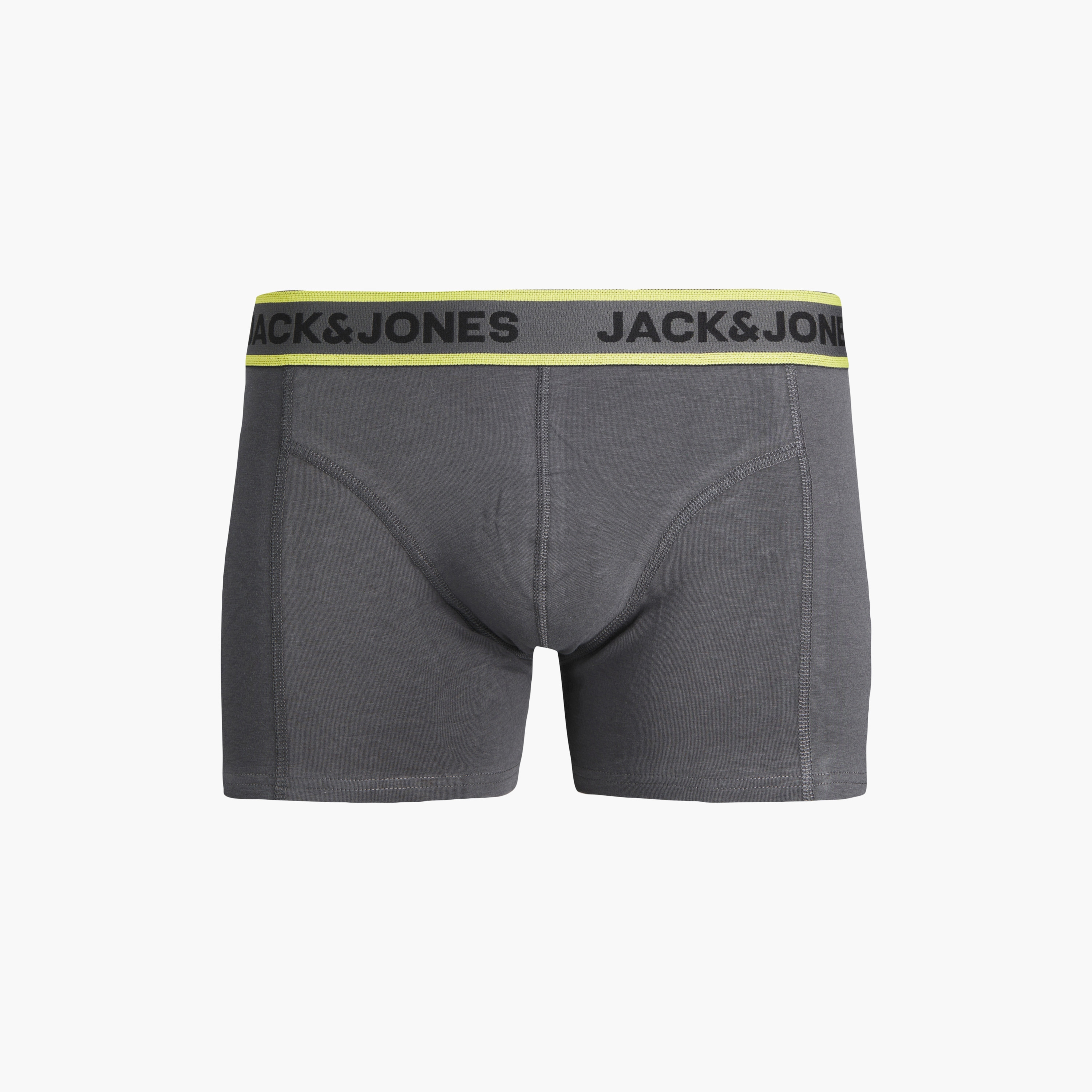 مجموعة جاك آند جونز مكونة من 5 ترنكس سادة مع حزام خصر مطبوع عليه العلامة التجارية-men-clothing-innerwear-underwear-image-2