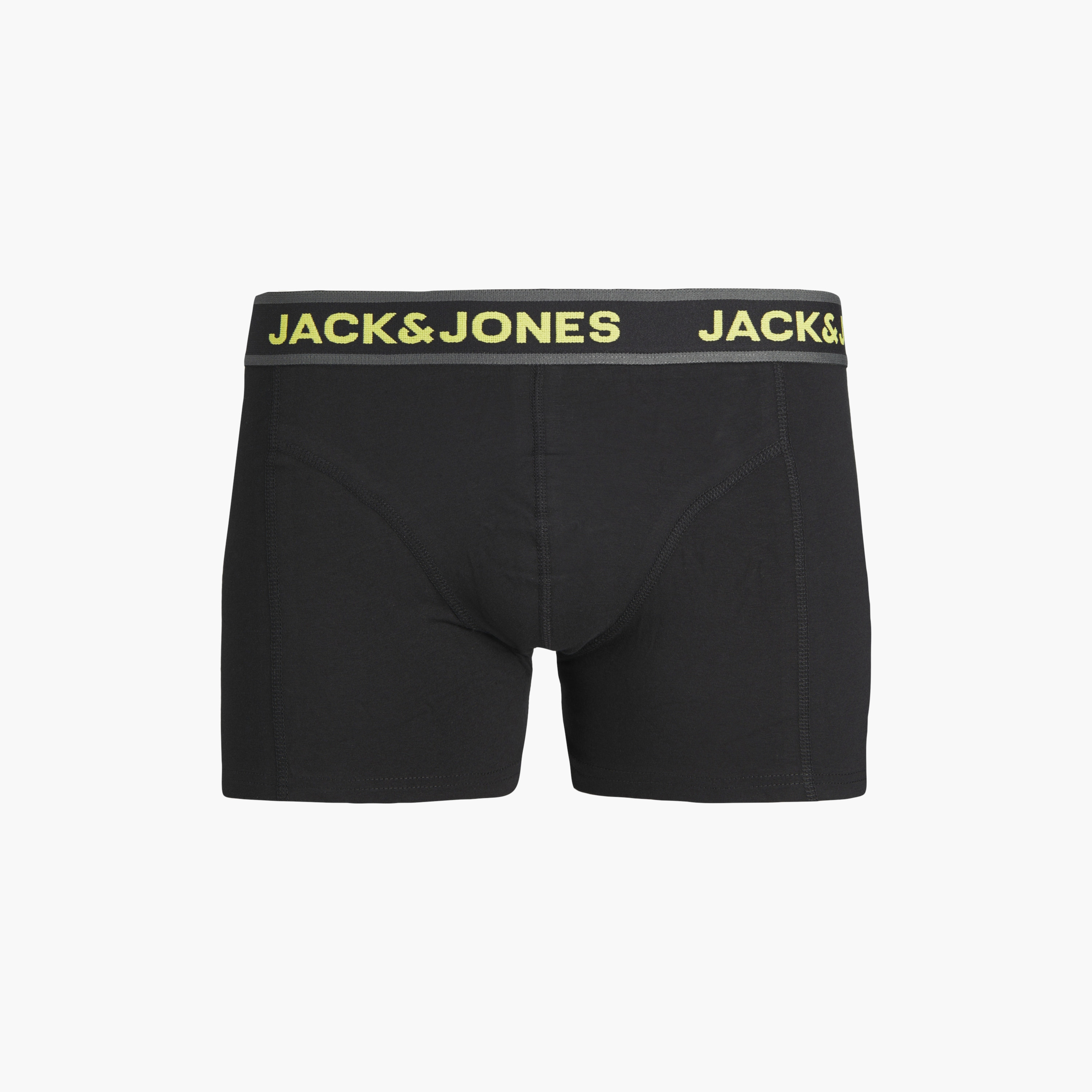 مجموعة جاك آند جونز مكونة من 5 ترنكس سادة مع حزام خصر مطبوع عليه العلامة التجارية-men-clothing-innerwear-underwear-image-5