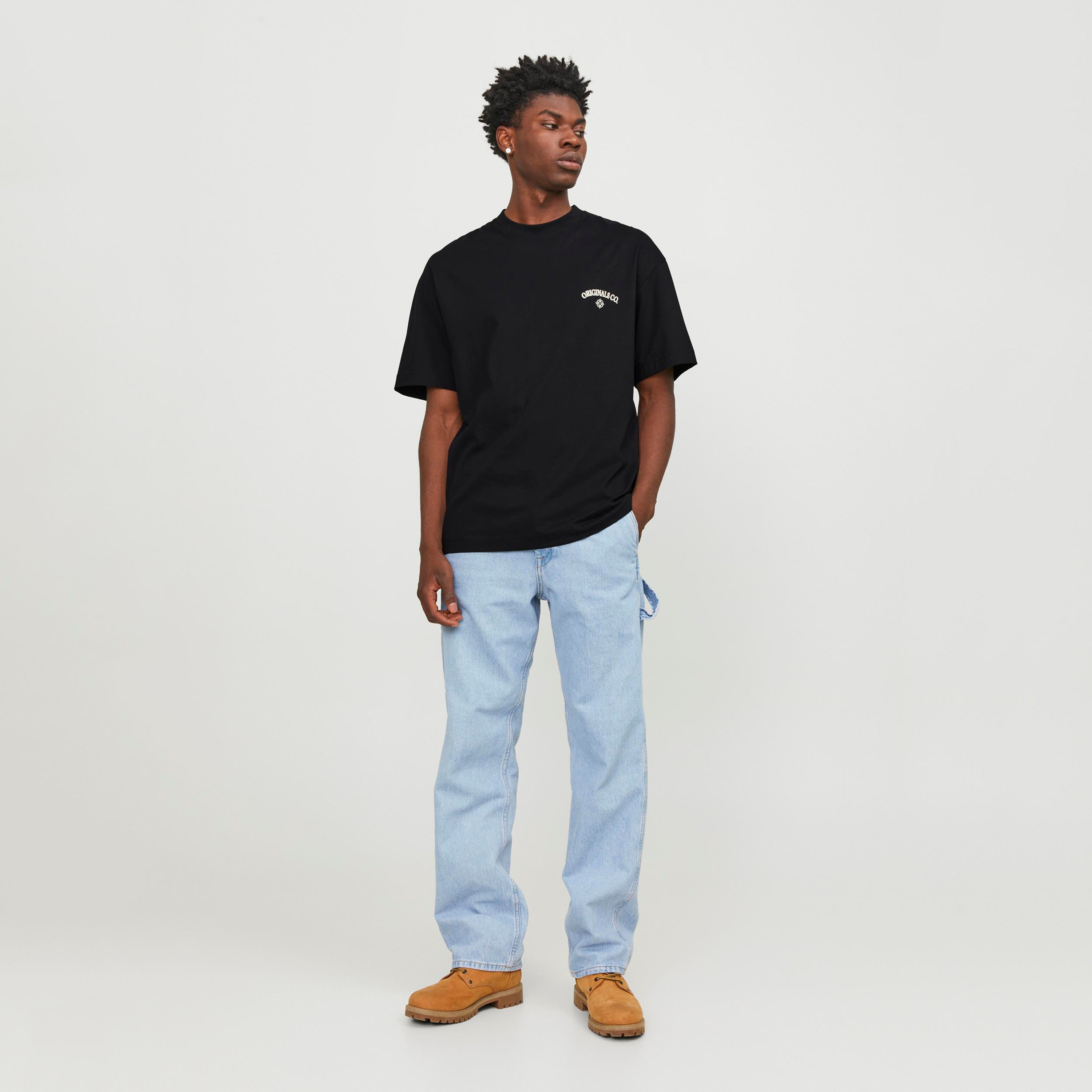 تيشيرت بأكمام قصيرة وياقة دائرية وطبعات من جاك آند جونز-men-clothing-tshirtsandpolos-tshirts-image-3