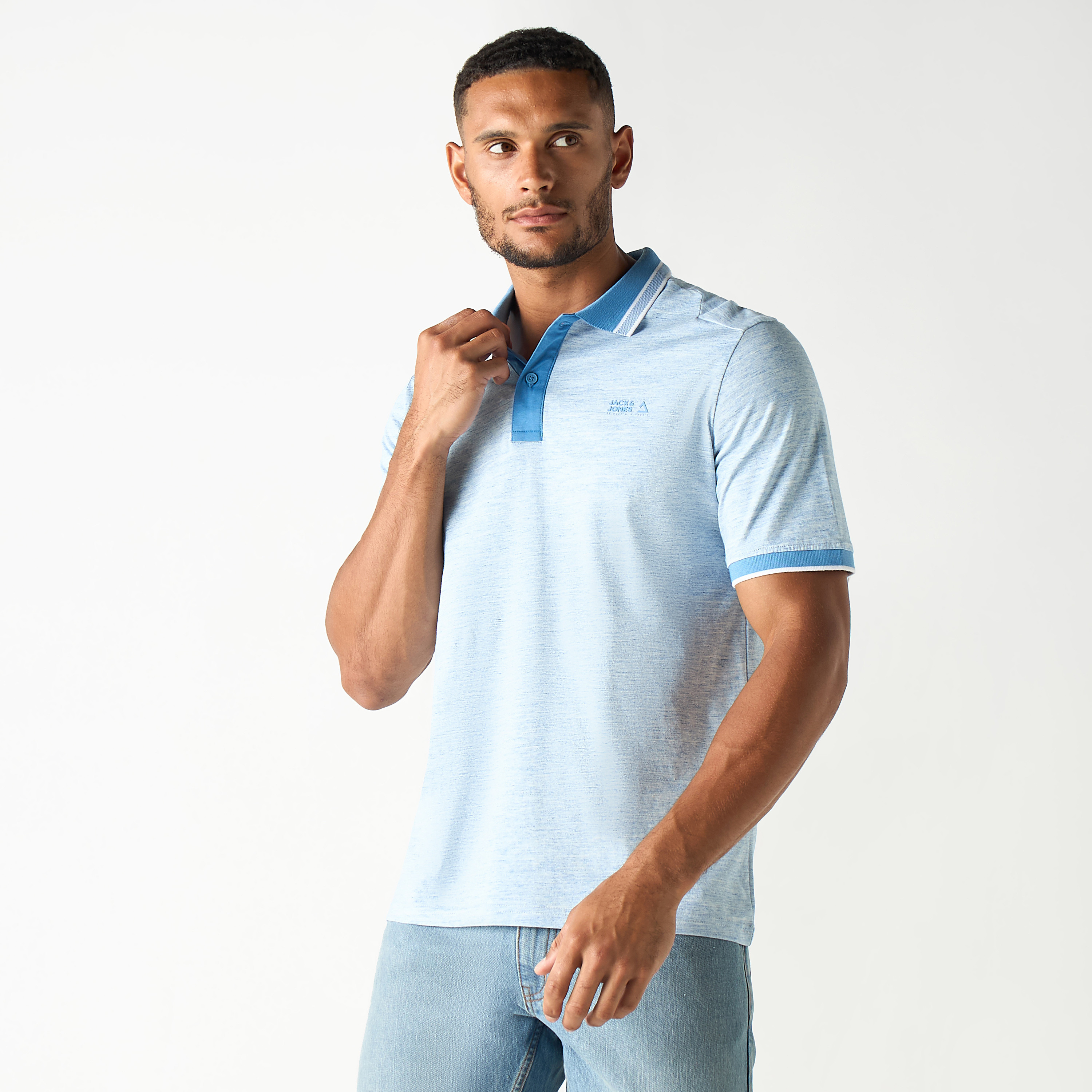 Jack & Jones Plain Collared Short Sleeves Polo T-Shirt-men-clothing-tshirtsandpolos-polos-image-5