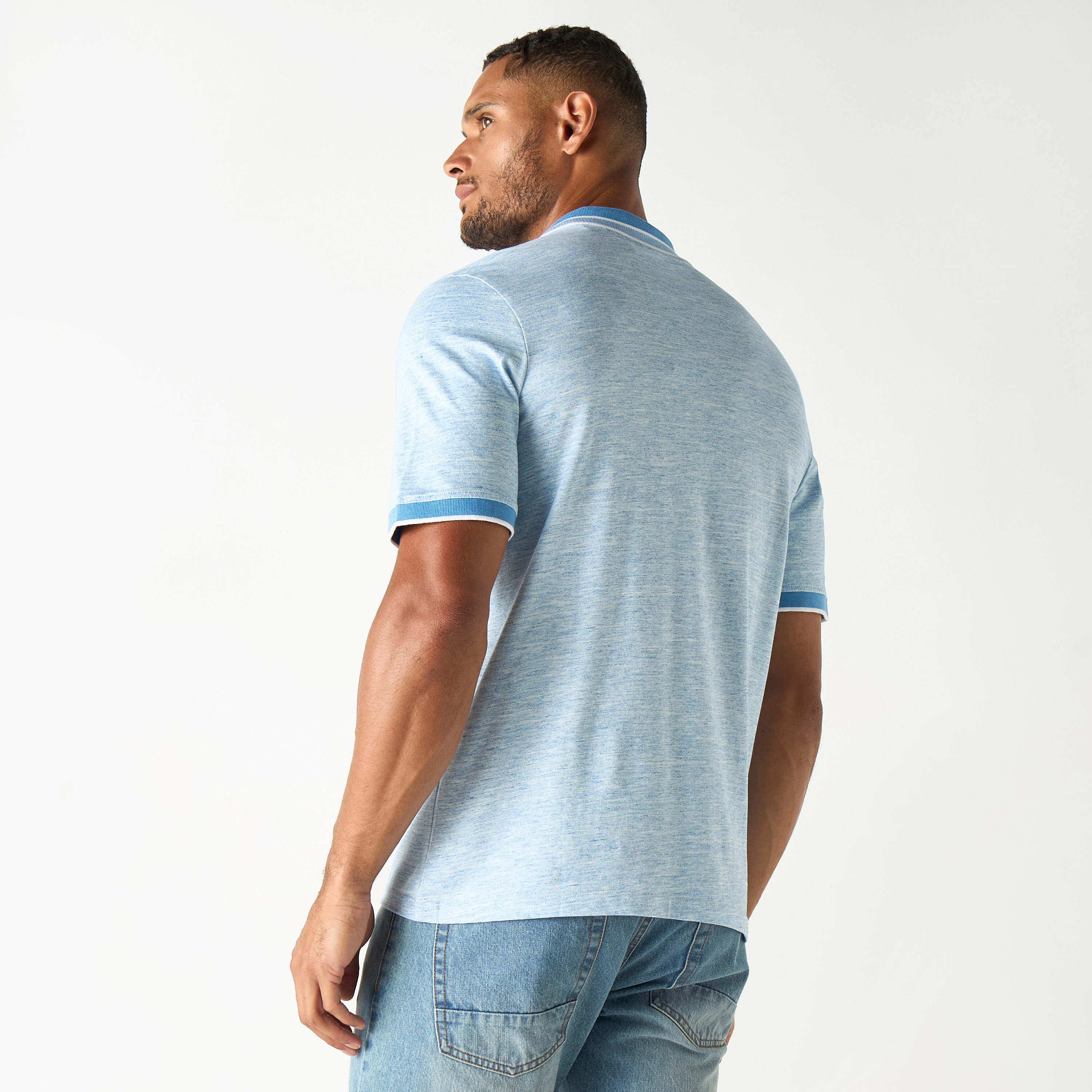 Jack & Jones Plain Collared Short Sleeves Polo T-Shirt-men-clothing-tshirtsandpolos-polos-image-7