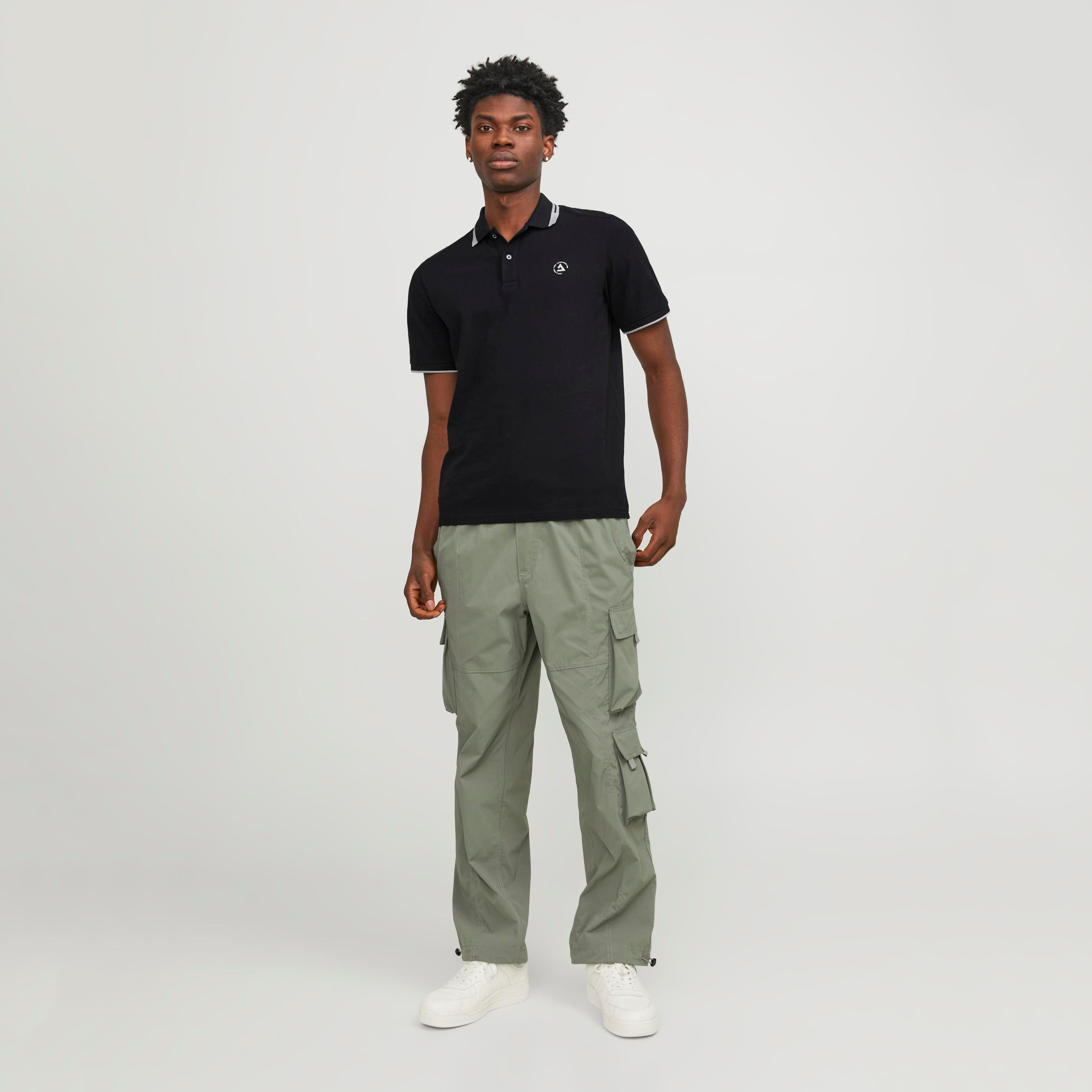 Jack & Jones Plain Short Sleeves Polo T-Shirt-men-clothing-tshirtsandpolos-polos-image-2