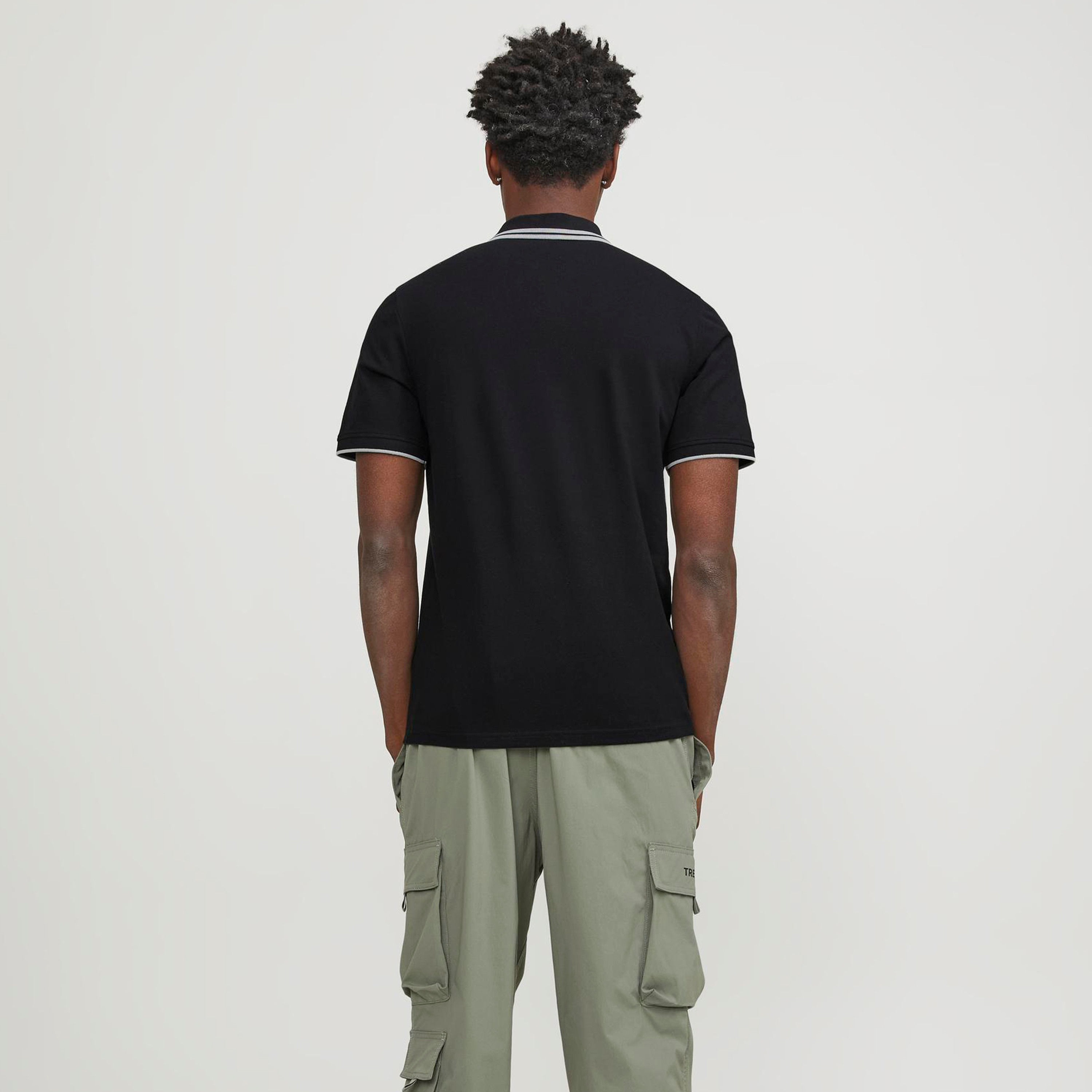 Jack & Jones Plain Short Sleeves Polo T-Shirt-men-clothing-tshirtsandpolos-polos-image-4
