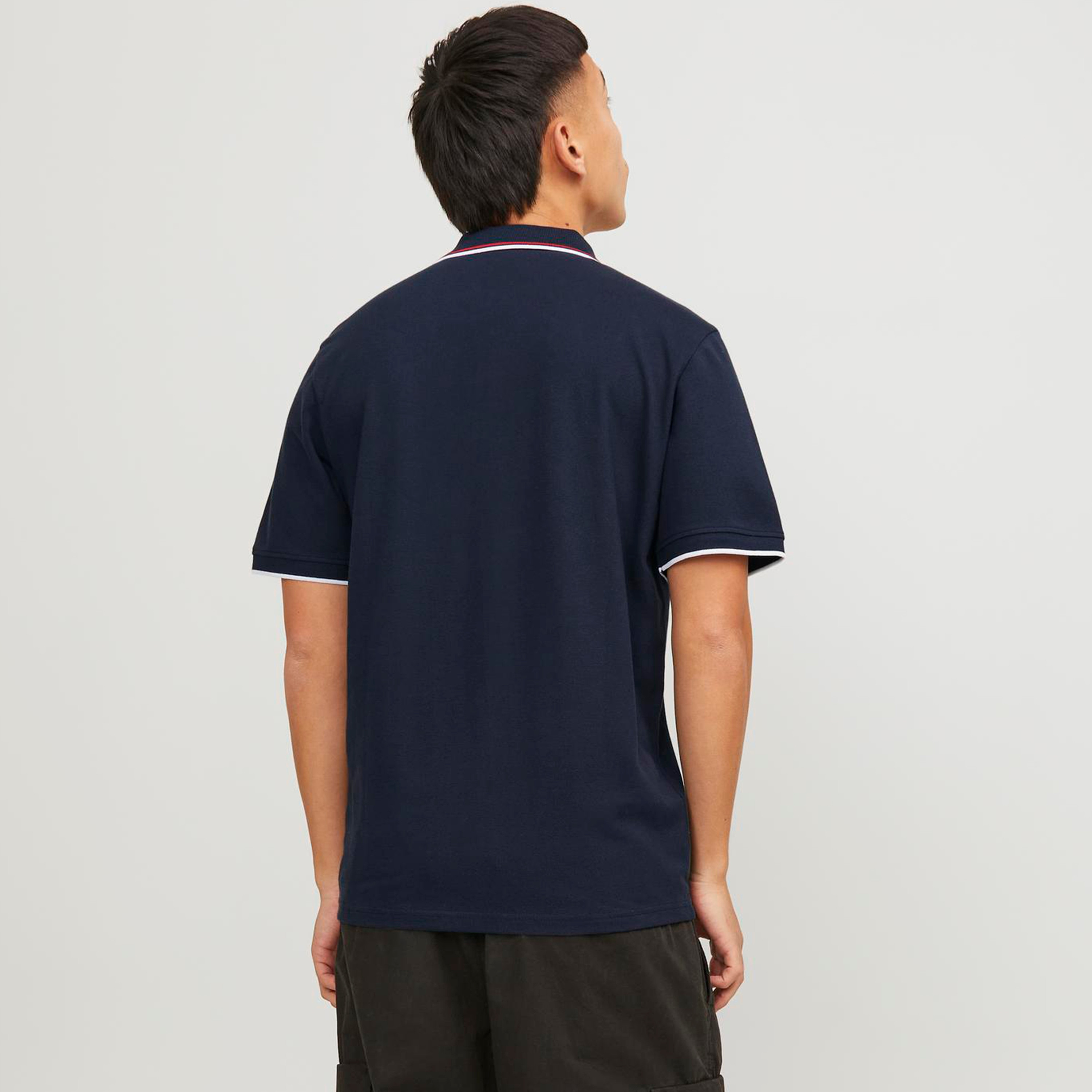 تيشيرت بولو بأكمام قصيرة وياقة سادة من جاك آند جونز-men-clothing-tshirtsandpolos-polos-image-8
