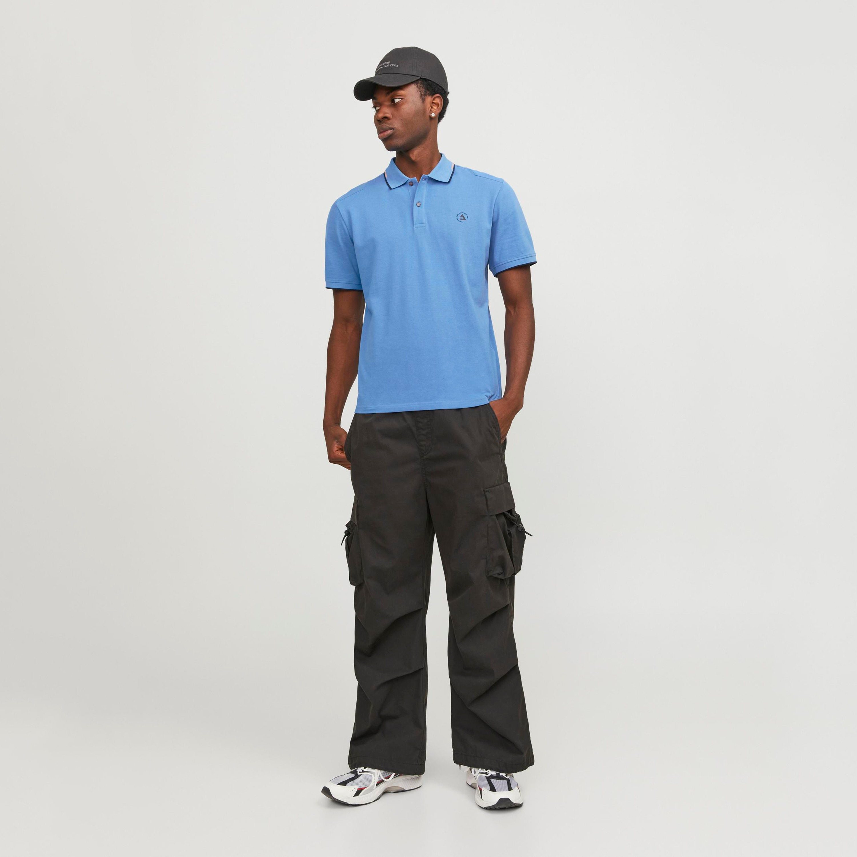 تيشيرت بولو بأكمام قصيرة وياقة سادة من جاك آند جونز-men-clothing-tshirtsandpolos-polos-image-10