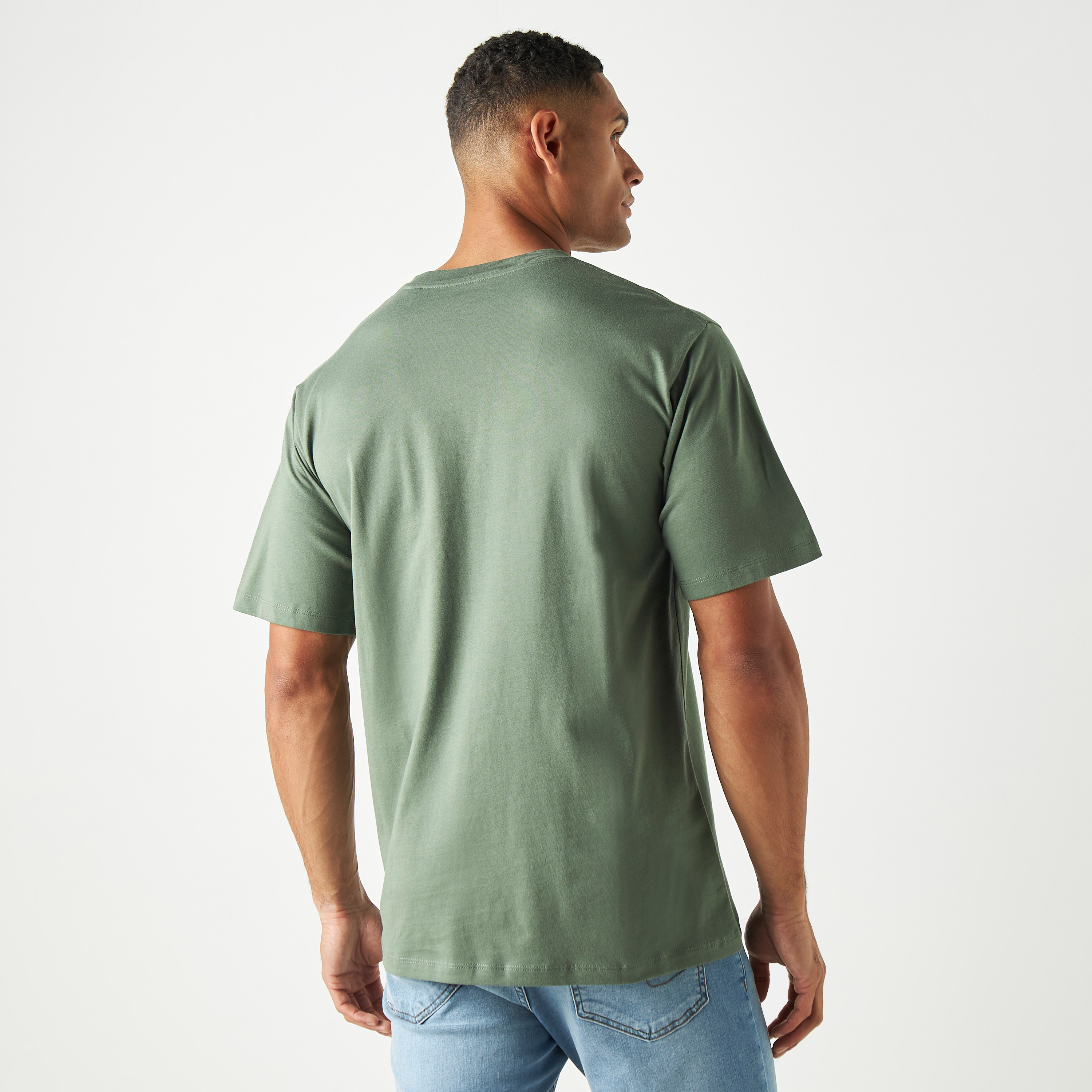 Jack & Jones Embroidered Crew Neck Short Sleeves T-Shirt-men-clothing-tshirtsandpolos-tshirts-image-3