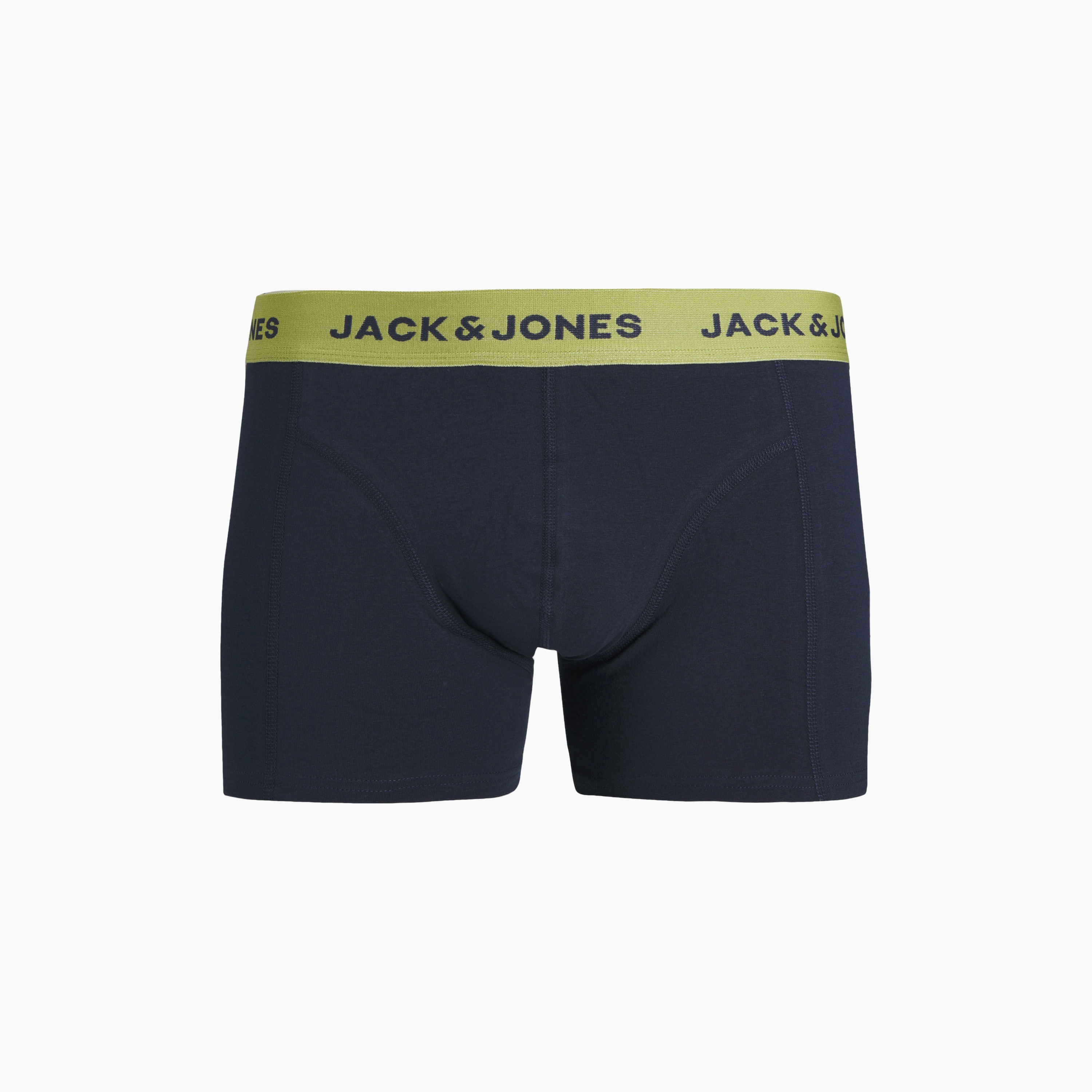 Jack & Jones Pack of 3 Multicolour Branding Elasticated Trunks-men-clothing-innerwear-underwear-image-6
