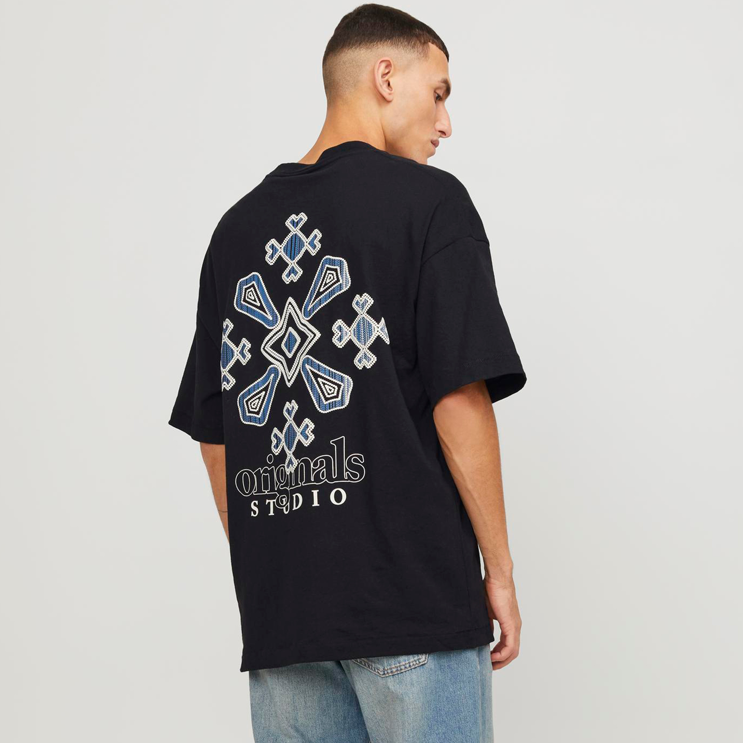 Jack & Jones Printed Crew Neck Short Sleeves T-Shirt-men-clothing-tshirtsandpolos-tshirts-image-1