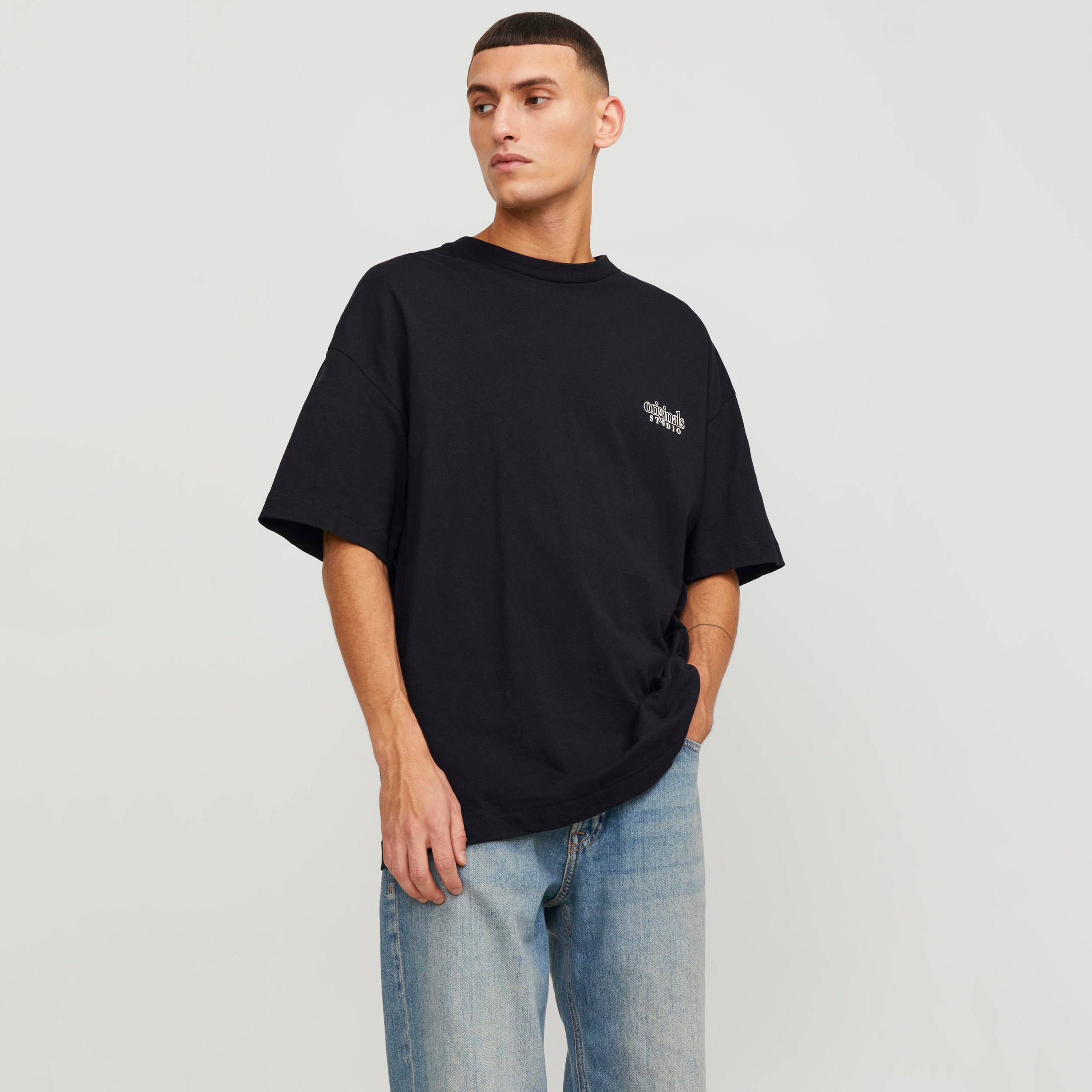 Jack & Jones Printed Crew Neck Short Sleeves T-Shirt-men-clothing-tshirtsandpolos-tshirts-image-2