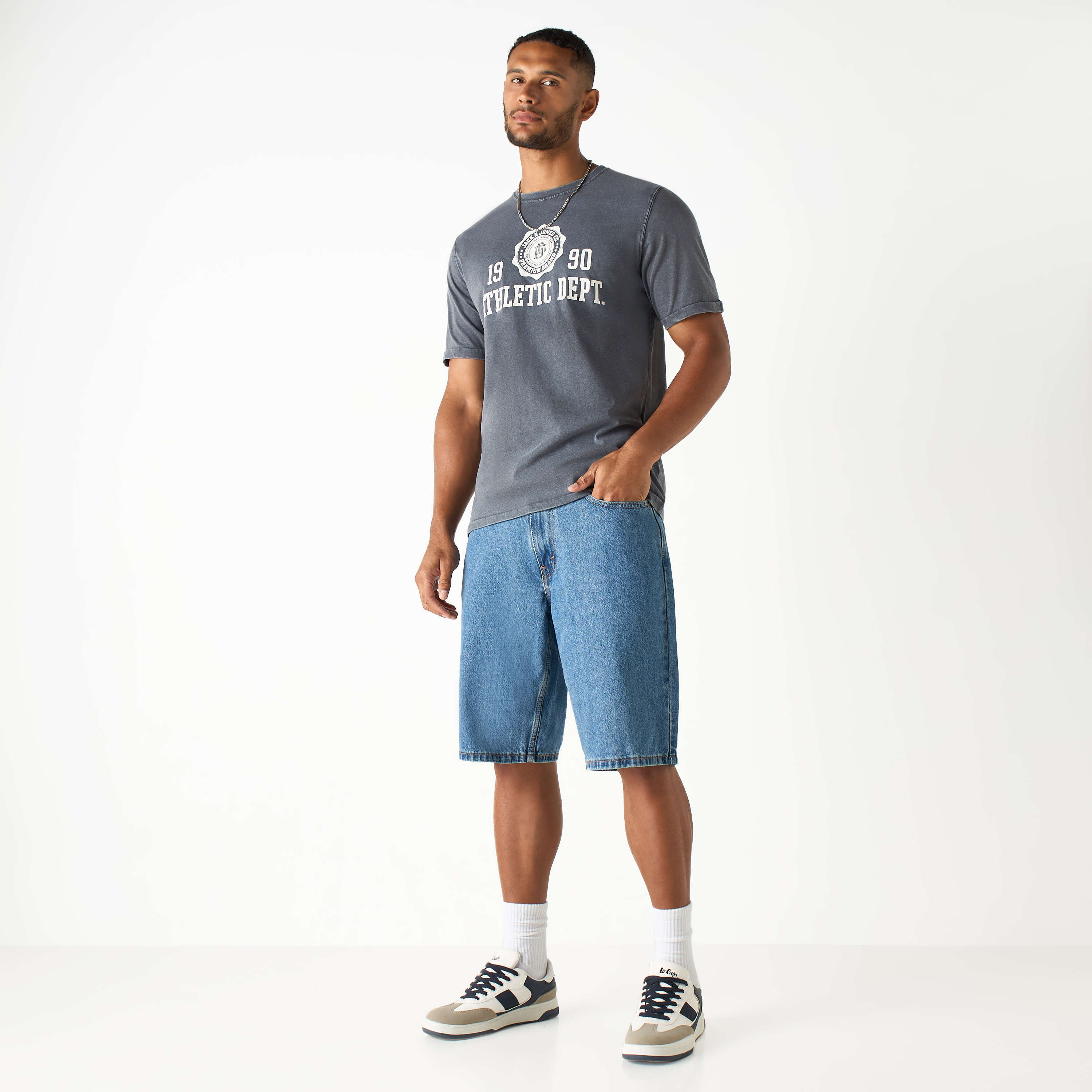 Jack & Jones Printed Crew Neck Short Sleeves T-Shirt-men-clothing-tshirtsandpolos-tshirts-image-2