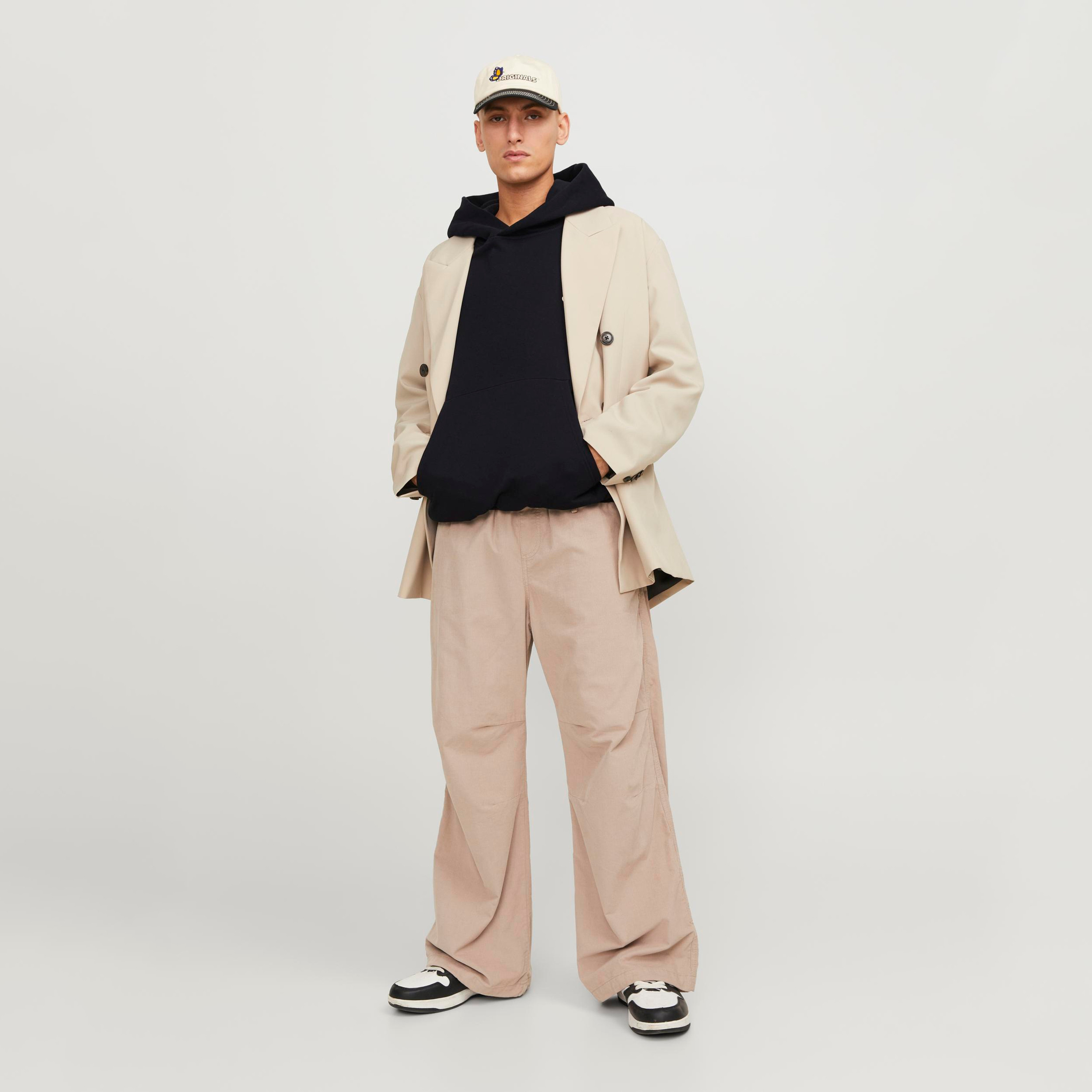 Jack & Jones Printed Hoodie with Kangaroo Pocket-men-winterwear-hoodiesandsweatshirts-image-3