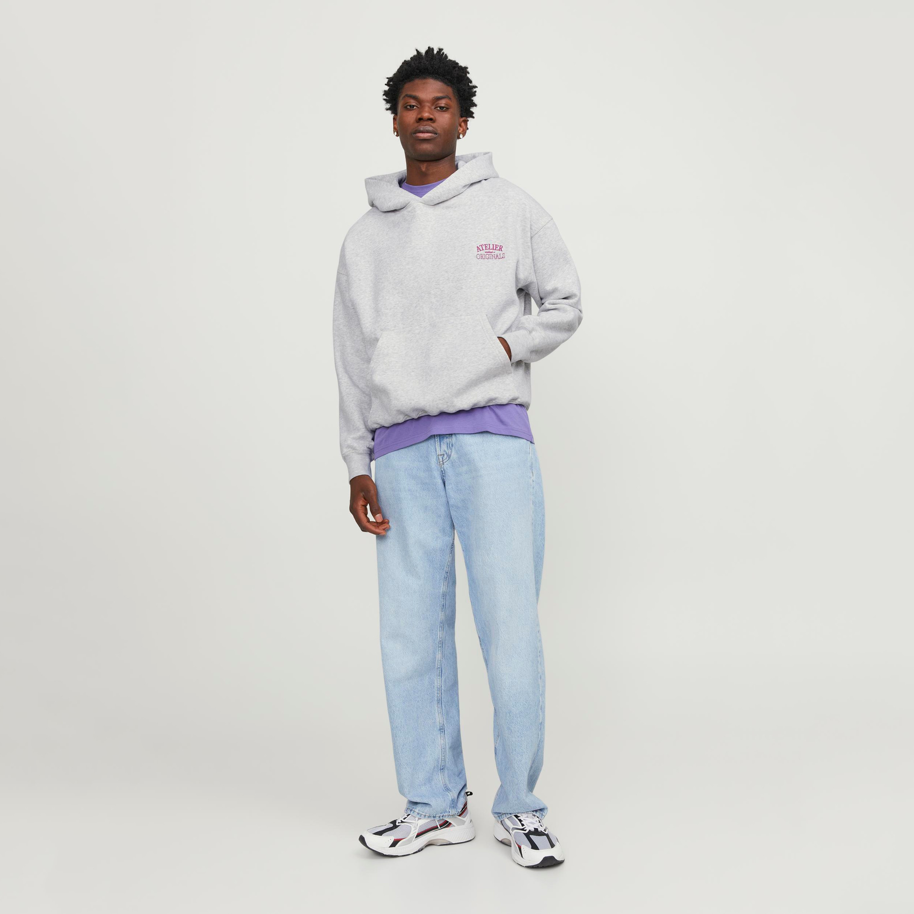 Jack & Jones Printed Hoodie with Kangaroo Pocket-men-winterwear-hoodiesandsweatshirts-image-11