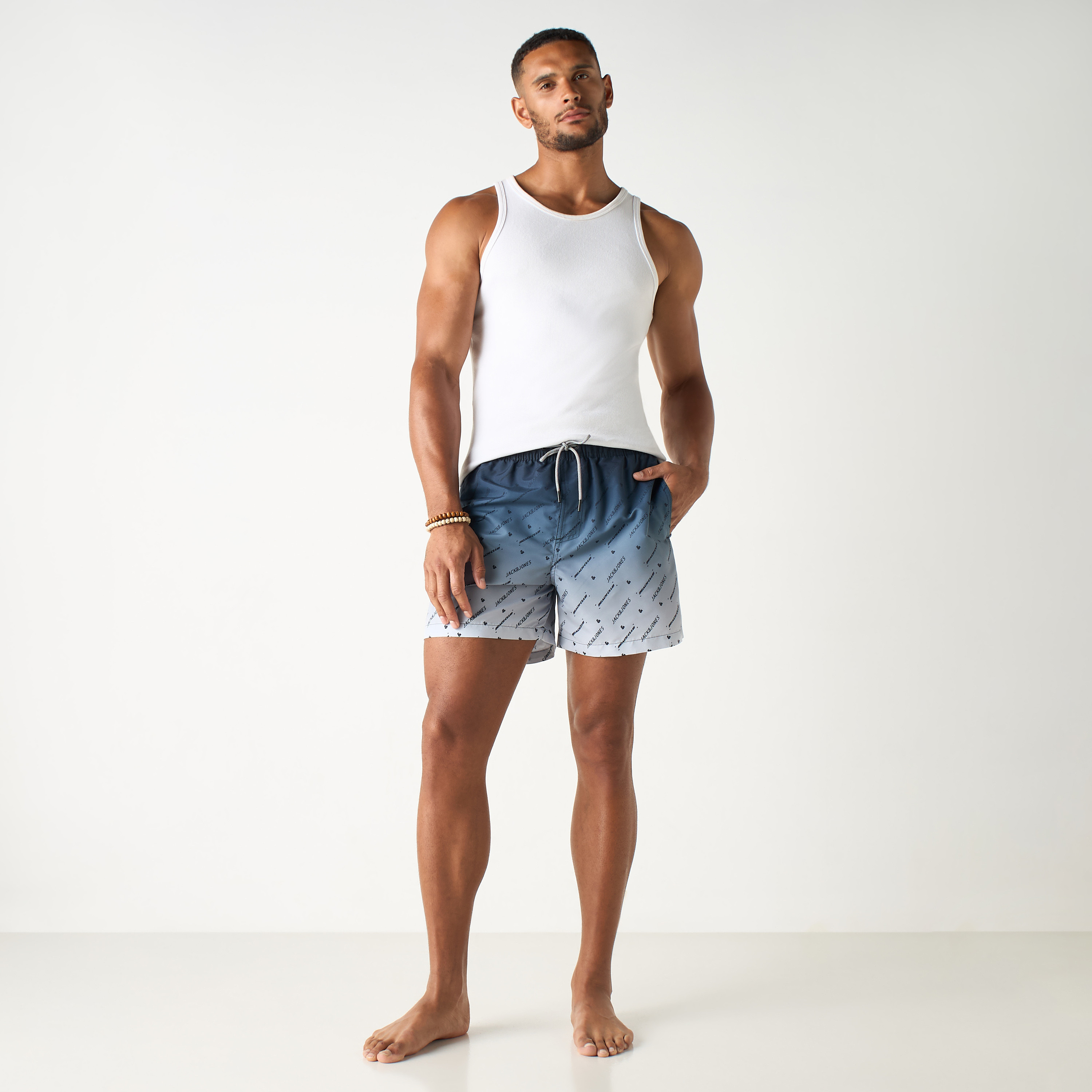 Jack and Jones All-Over Print Swim Shorts with Drawstring Closure-men-clothing-swimandbeach-shorts-image-2