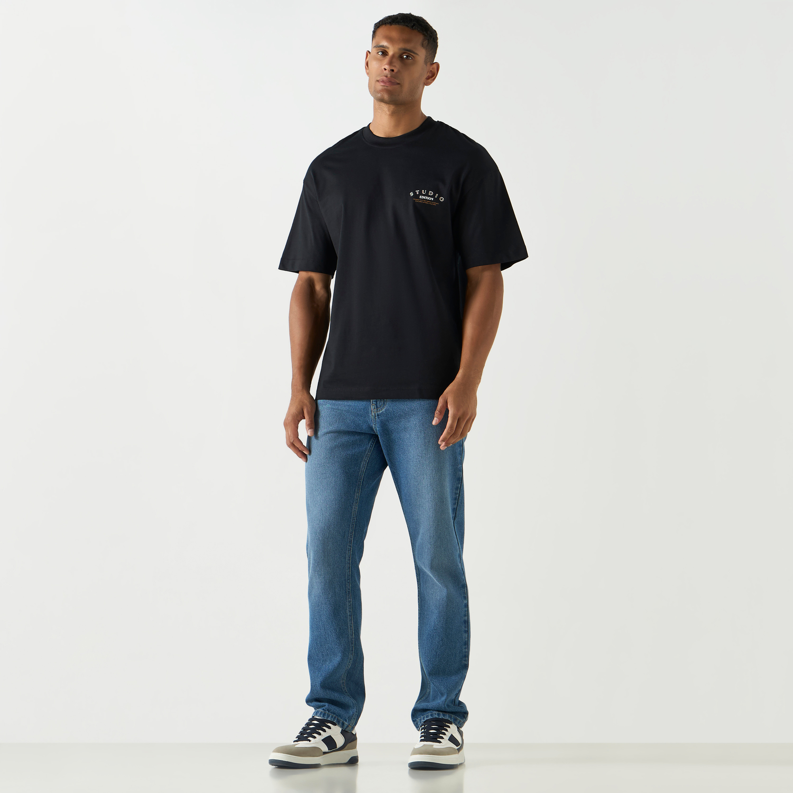 Jack & Jones Printed Crew Neck Short Sleeves Oversized T-Shirt-men-clothing-tshirtsandpolos-tshirts-image-2