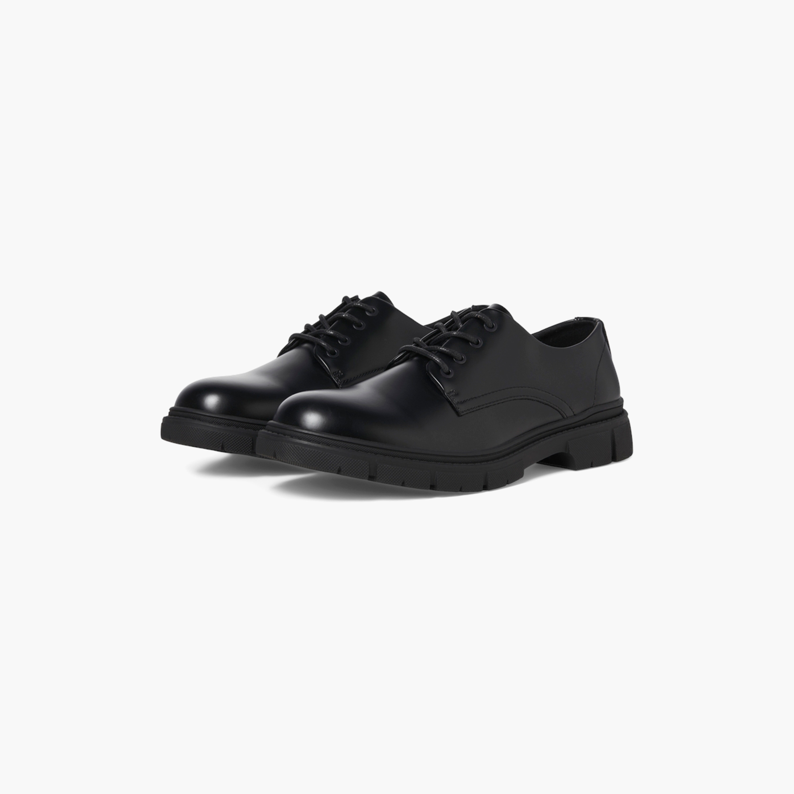 حذاء ديربي برباط للرجال من جاك آند جونز  | 12253995-men-shoes-formalshoes-image-1