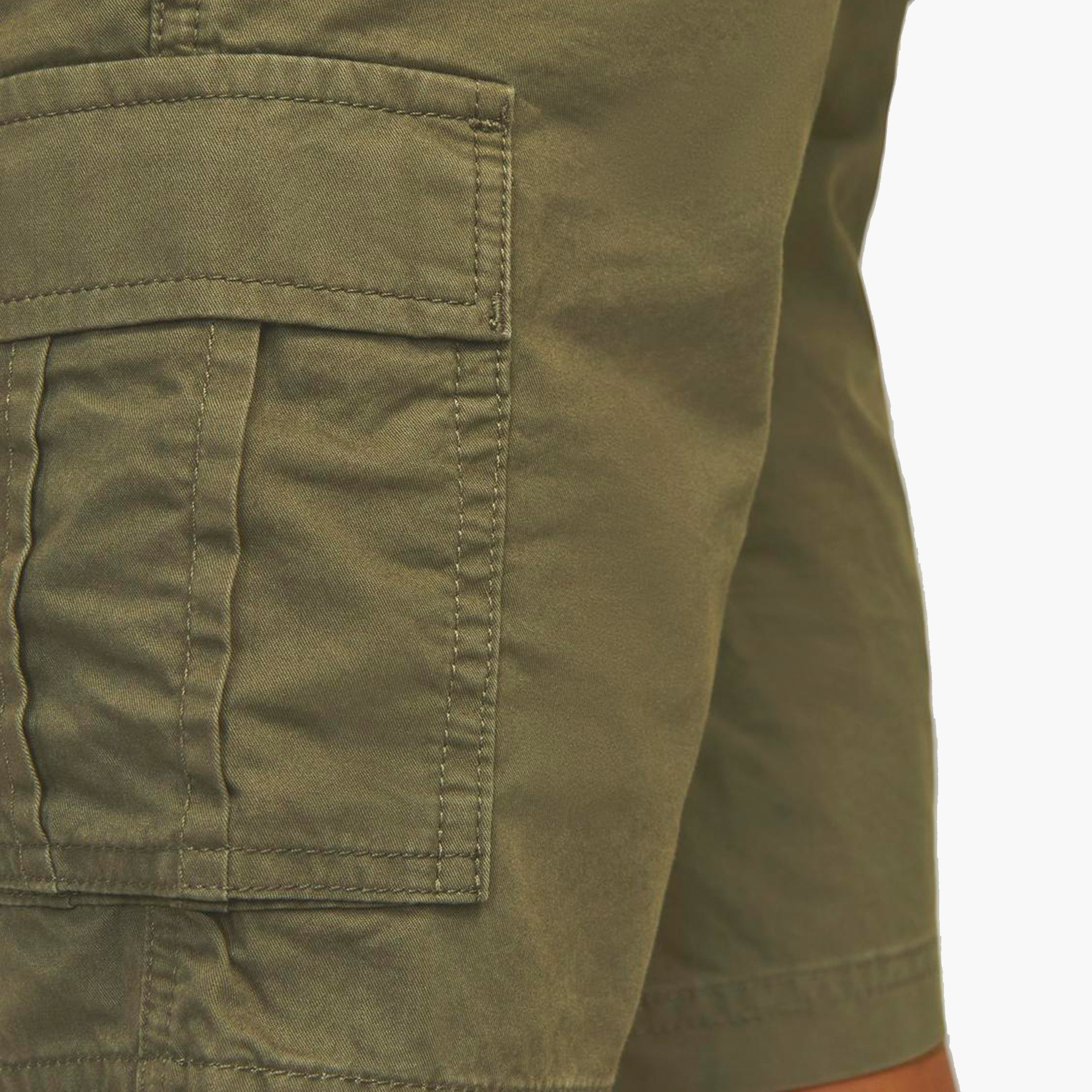 Jack & Jones Junior Solid Cargo Shorts-boys-clothing-bottoms-shorts-image-7
