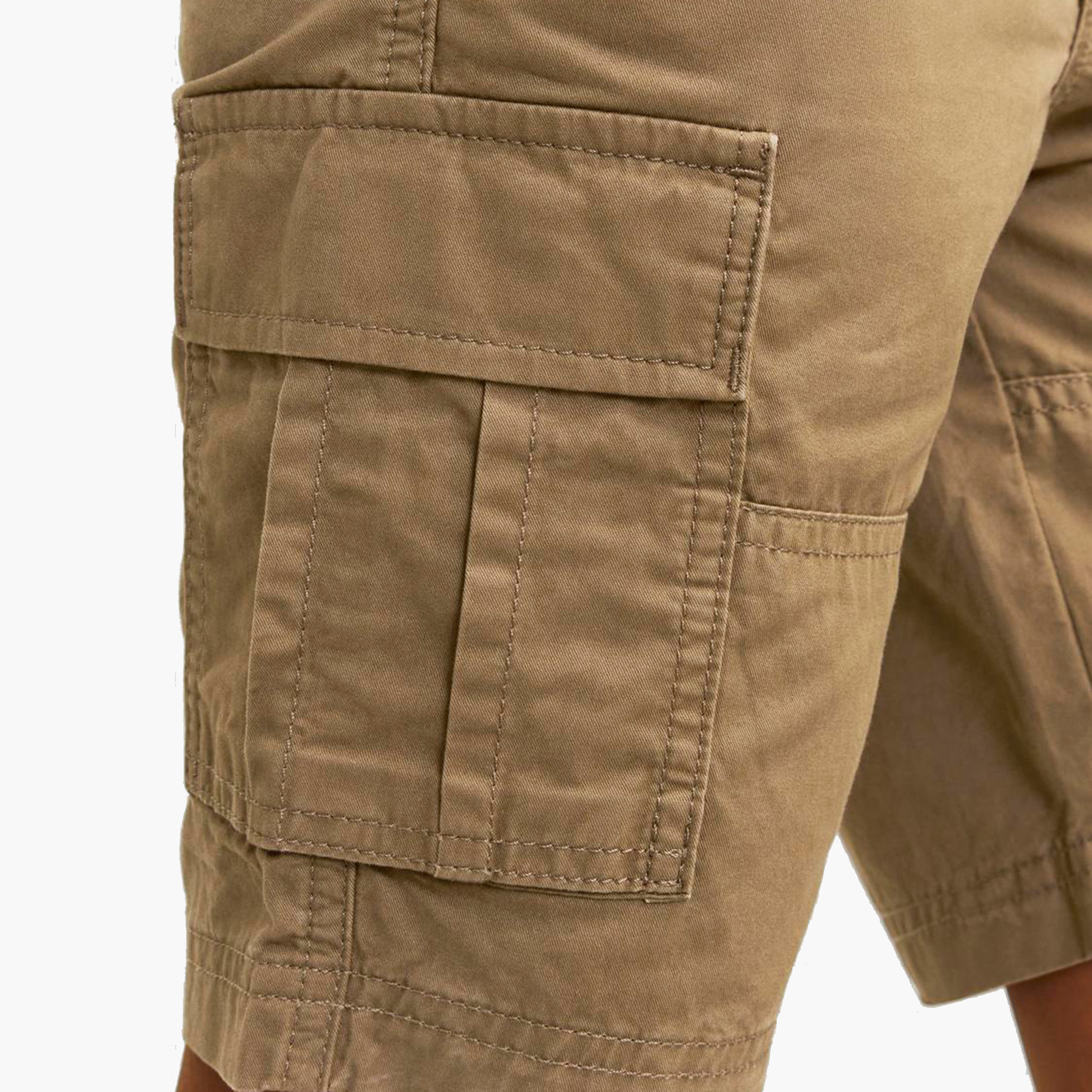 Jack & Jones Junior Solid Cargo Shorts-boys-clothing-bottoms-shorts-image-7
