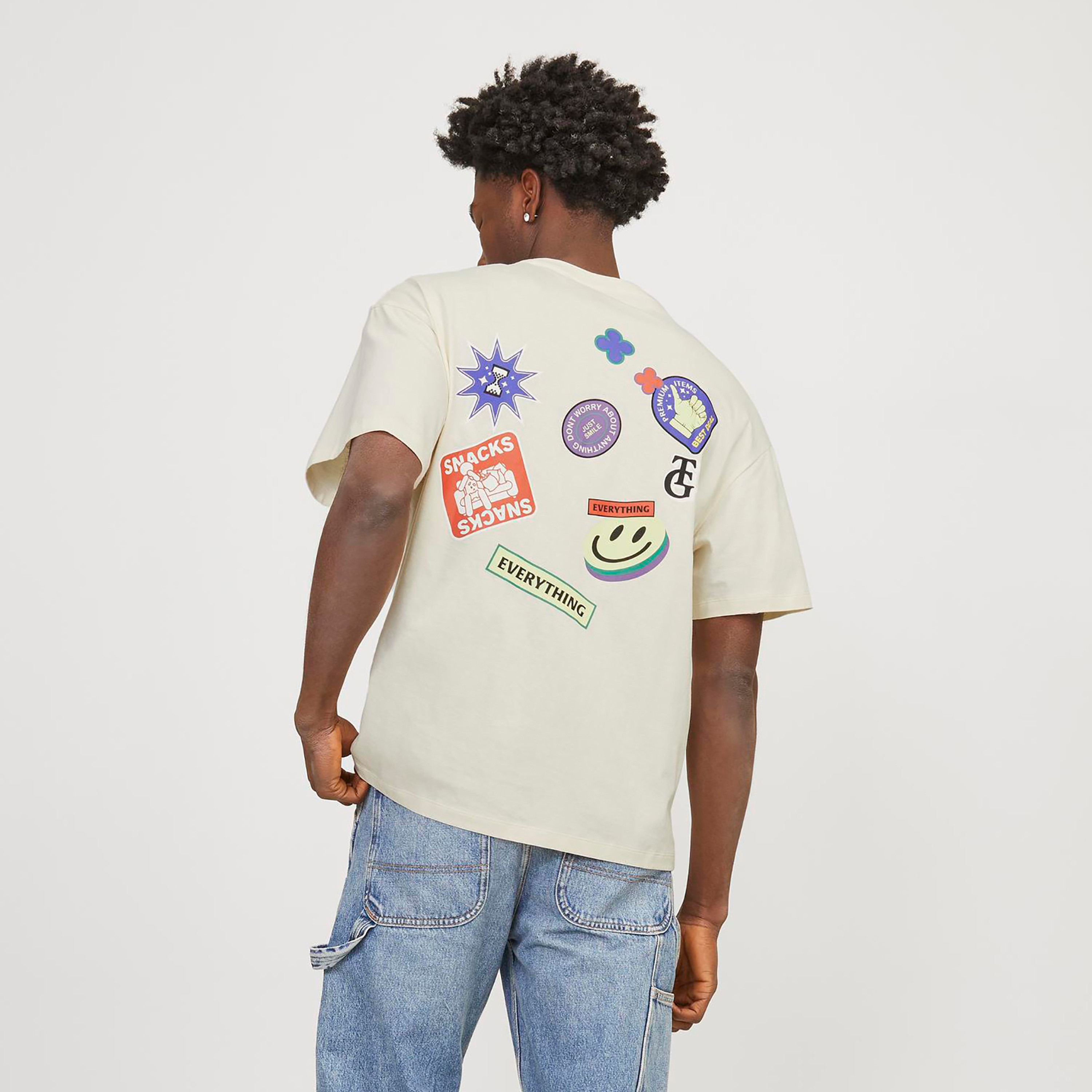 Jack & Jones Printed Crew Neck Short Sleeves Oversized T-Shirt-men-clothing-tshirtsandpolos-tshirts-image-1