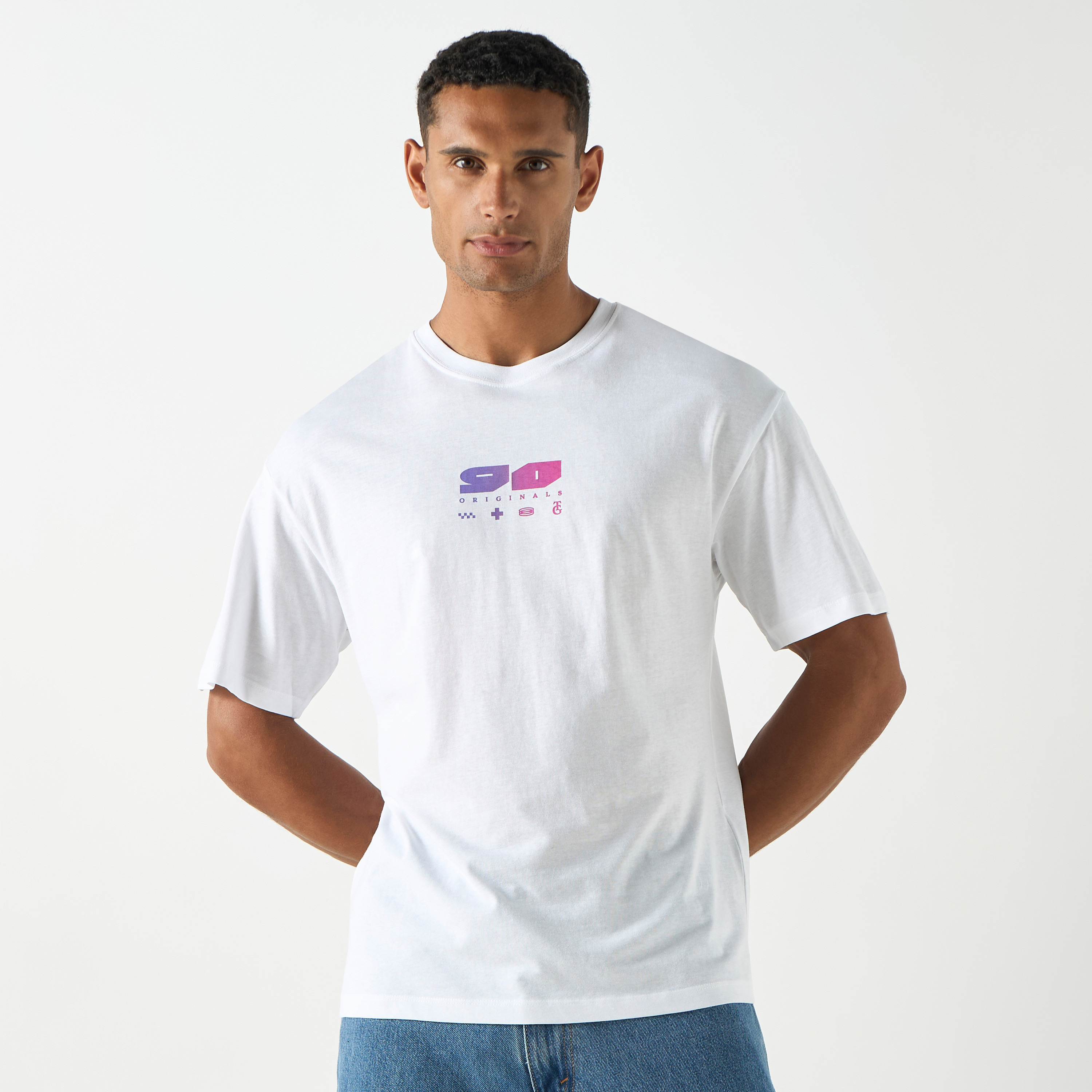 Jack & Jones Graphic Crew Neck Short Sleeves T-Shirt-men-clothing-tshirtsandpolos-tshirts-image-5