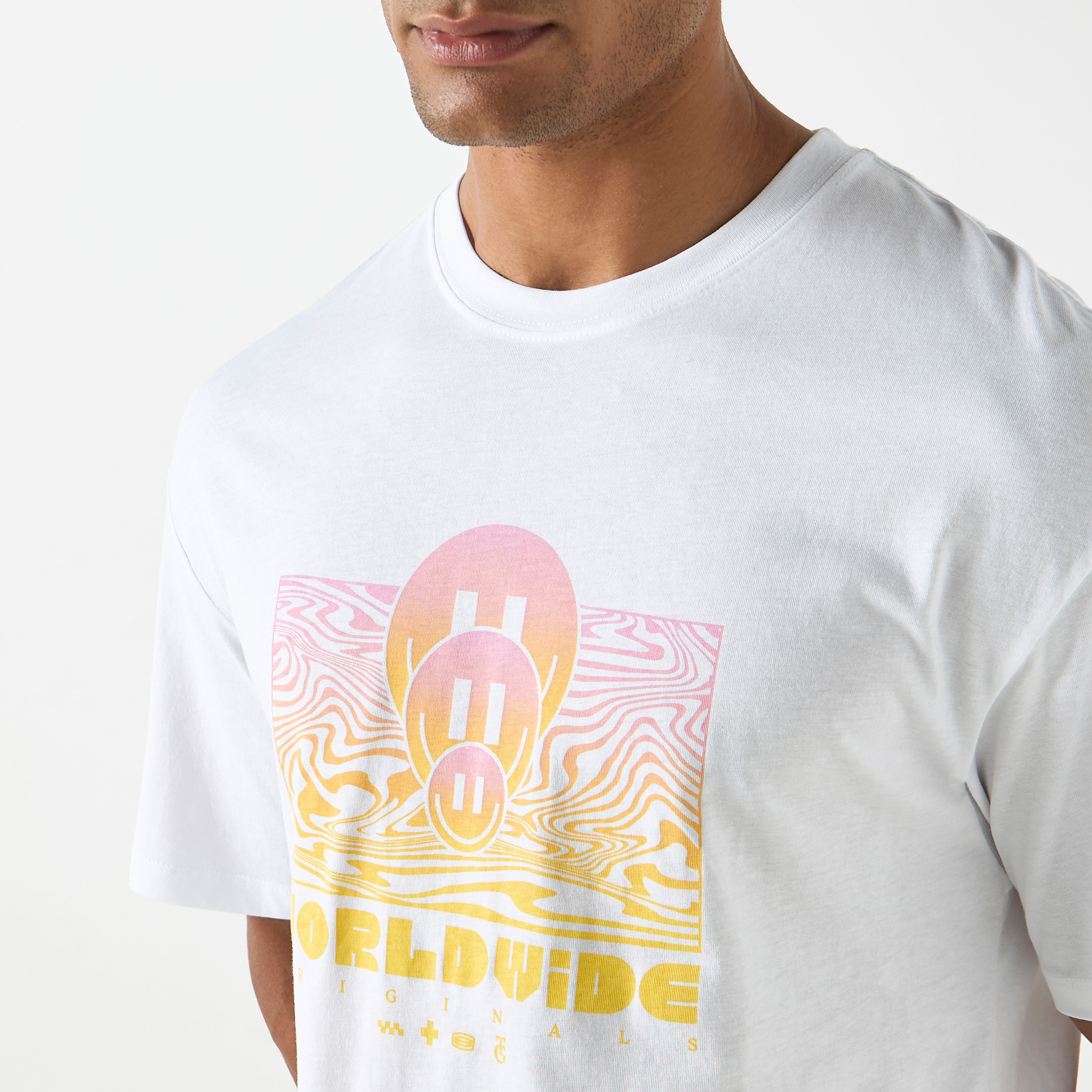 Jack & Jones Graphic Crew Neck Short Sleeves T-Shirt-men-clothing-tshirtsandpolos-tshirts-image-4