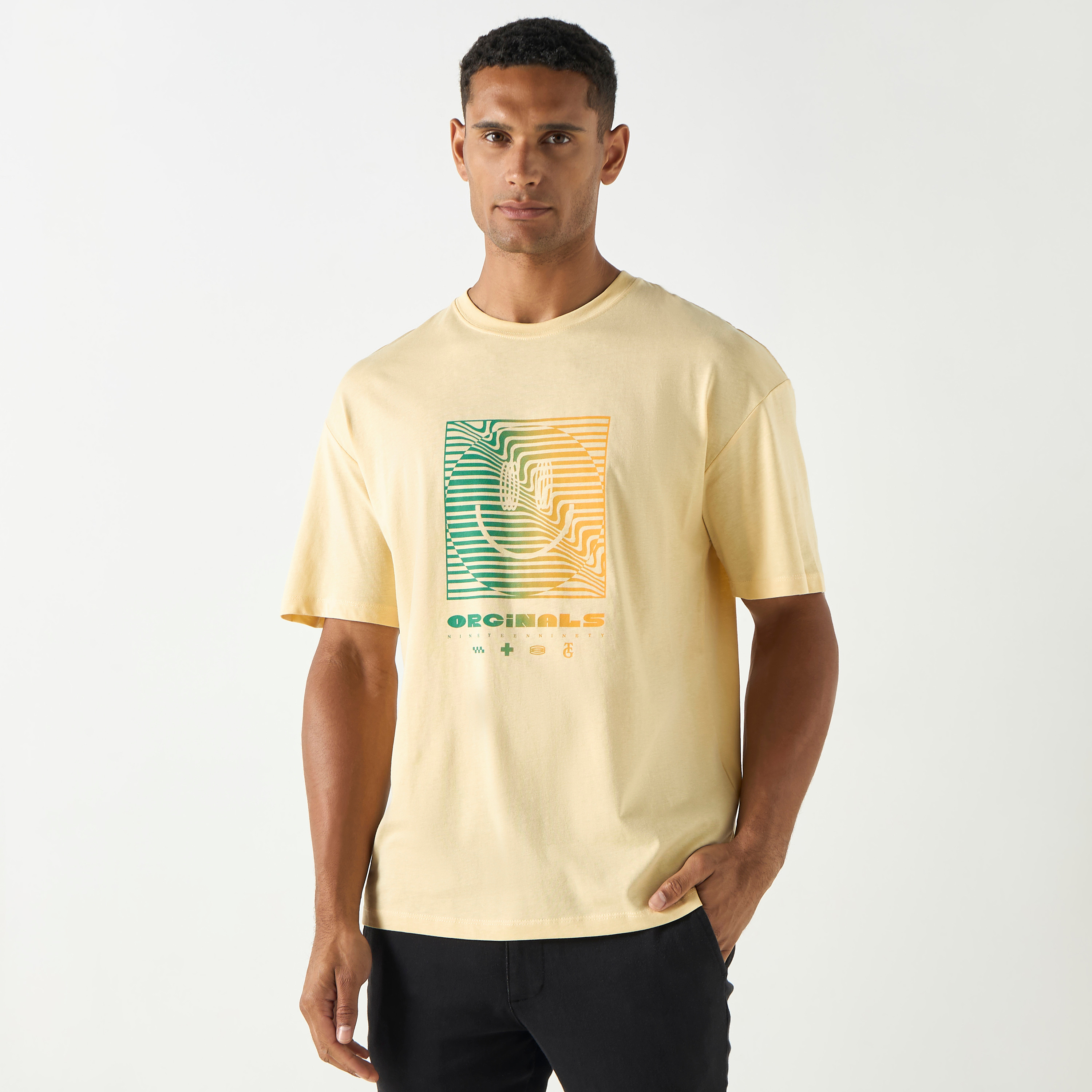 Jack & Jones Graphic Crew Neck Short Sleeves T-Shirt-men-clothing-tshirtsandpolos-tshirts-image-9