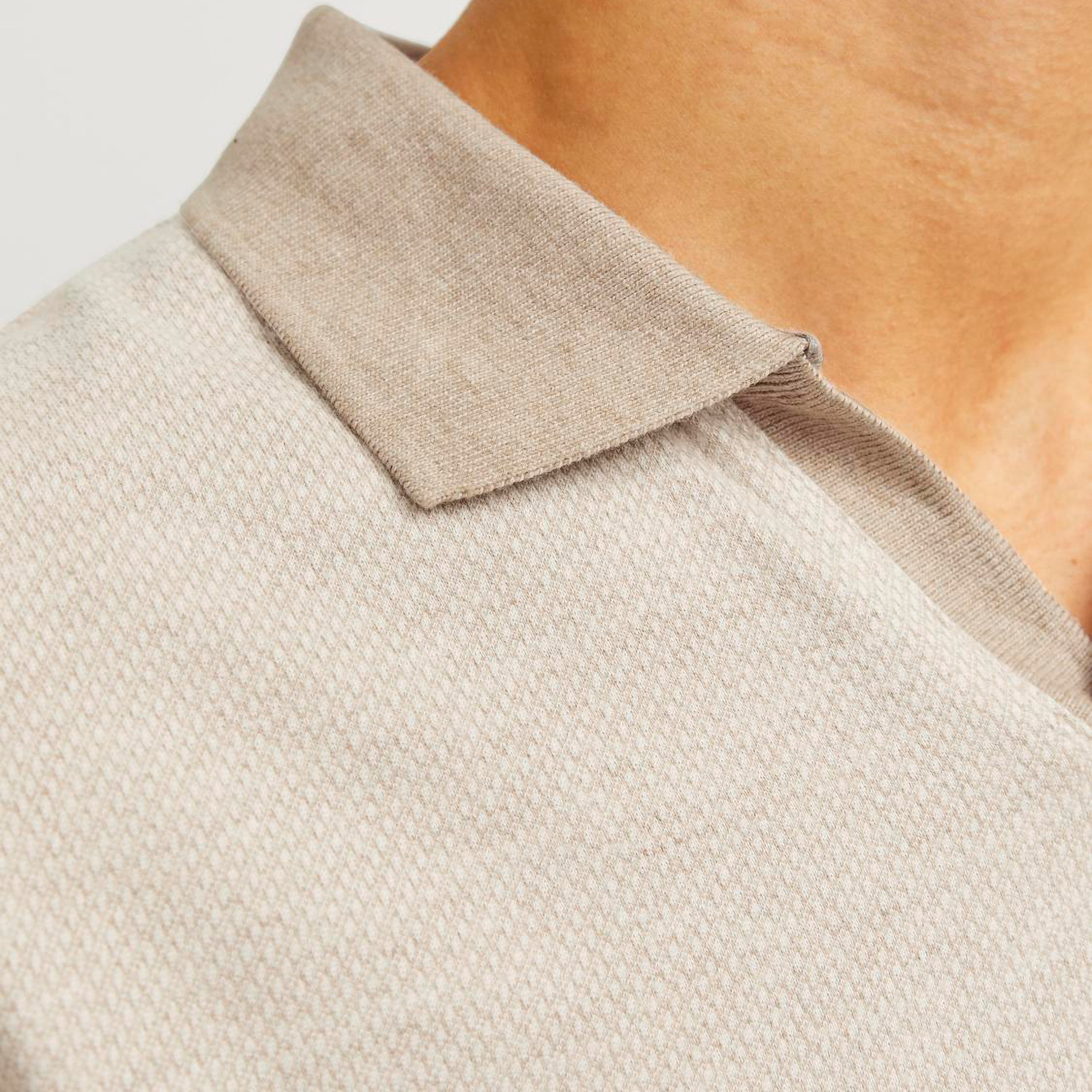 Jack & Jones Textured Collared Short Sleeves Polo T-Shirt-men-clothing-tshirtsandpolos-polos-image-4