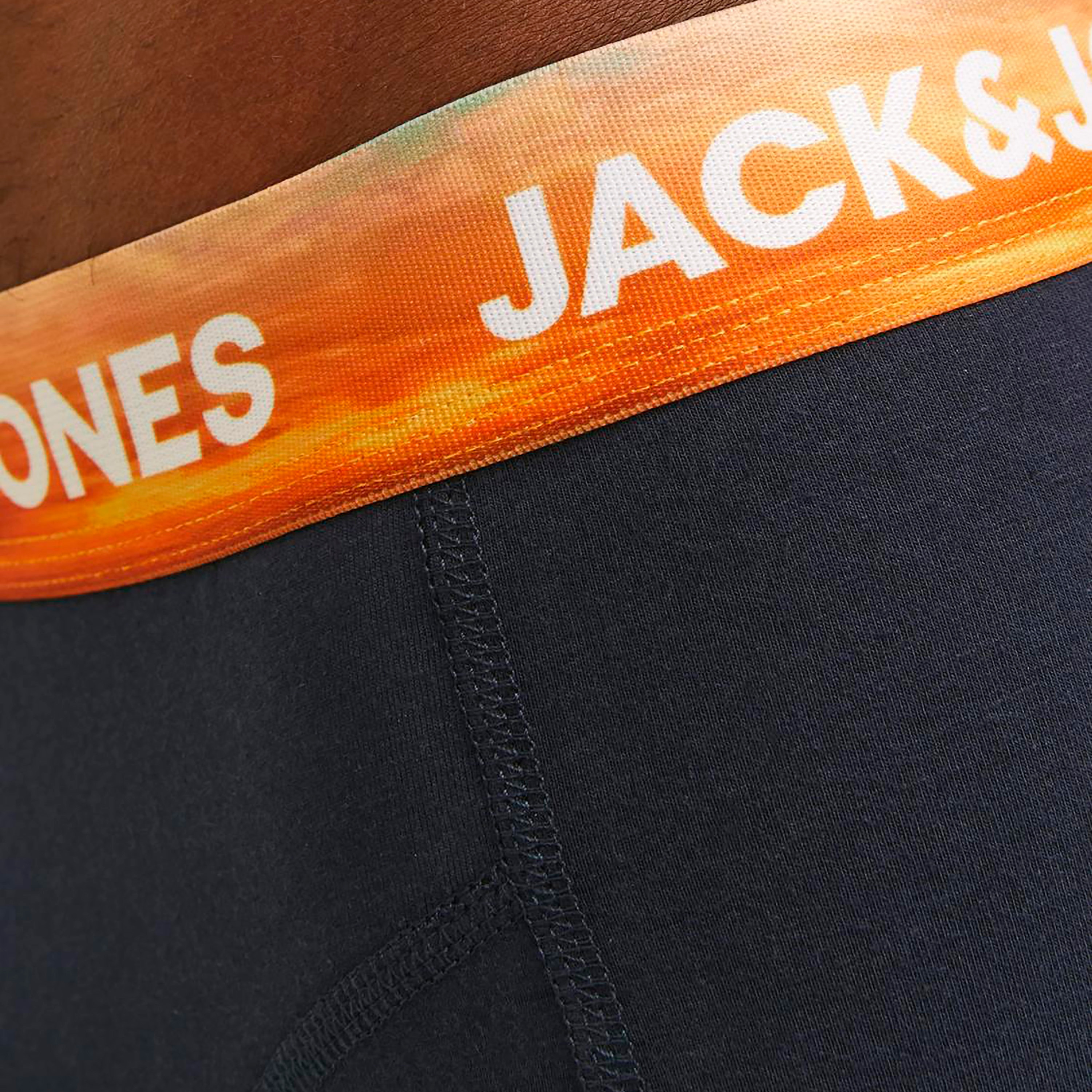 مجموعة من 3 ترانكس سادة من جاك آند جونز للرجال-men-clothing-innerwear-underwear-image-3