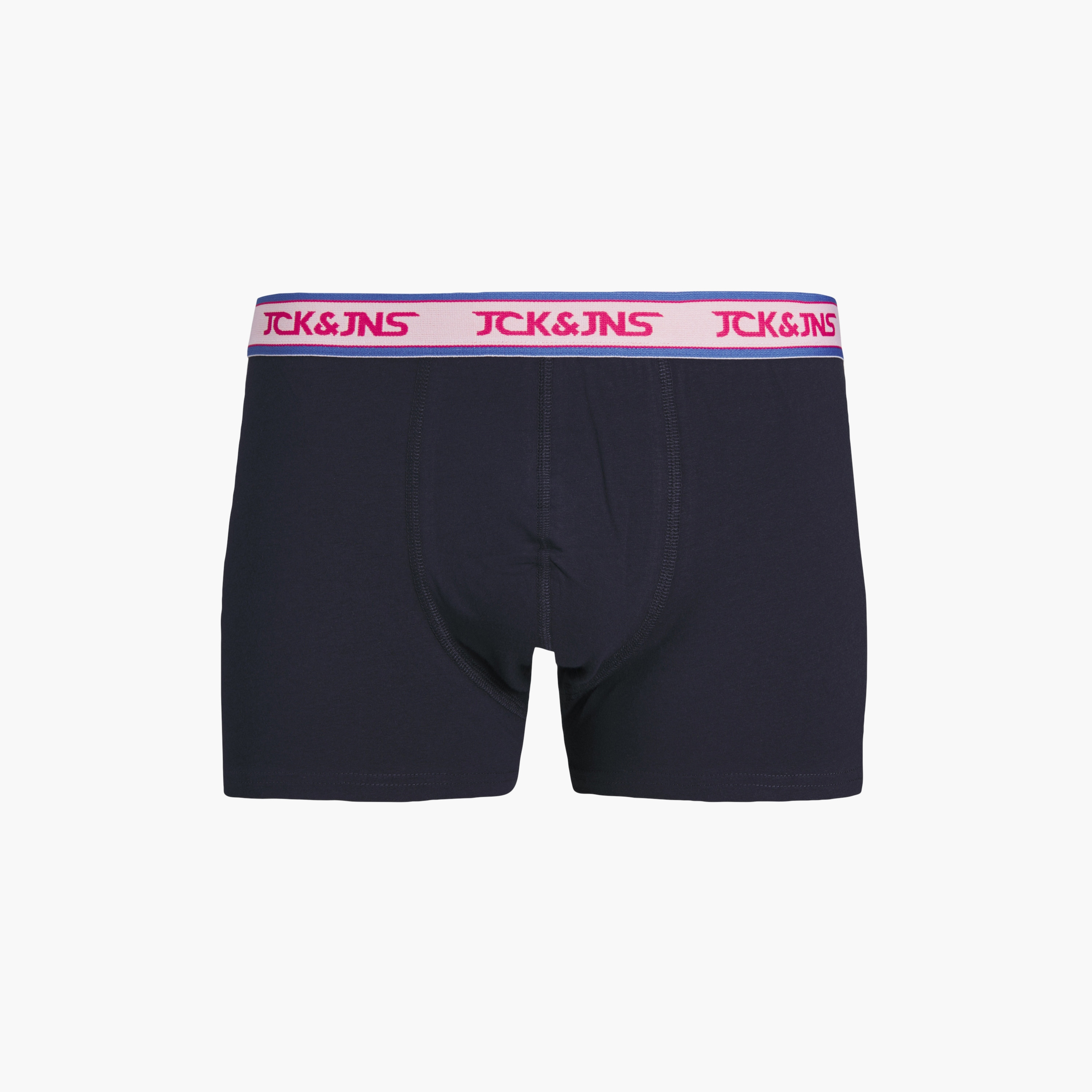 Jack & Jones Pack of 5 Men's Plain and Printed Jacmike Trunks-men-clothing-innerwear-underwear-image-5