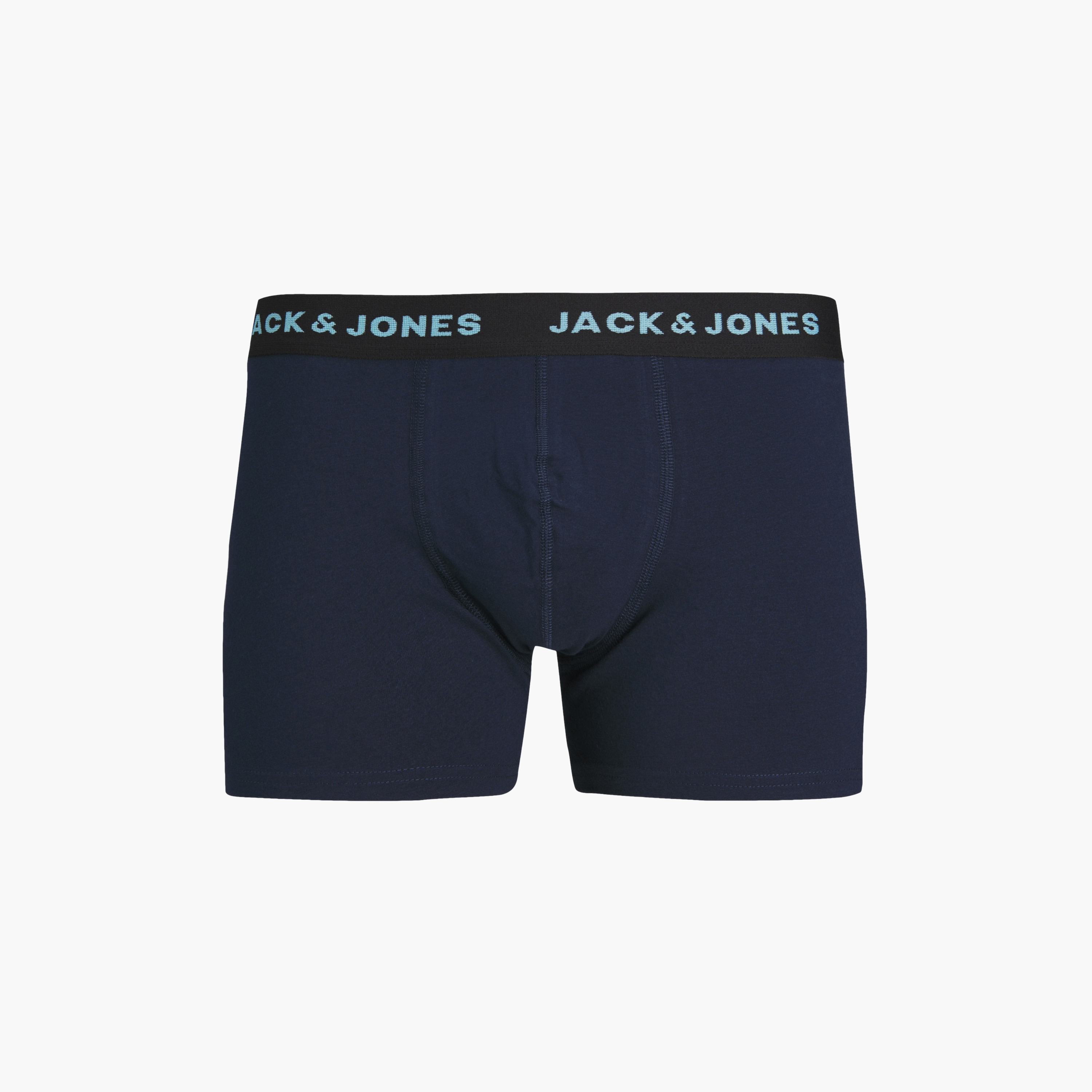 Jack & Jones Pack of 5 Men's Plain and Printed Jacreese Trunks-men-clothing-innerwear-underwear-image-4