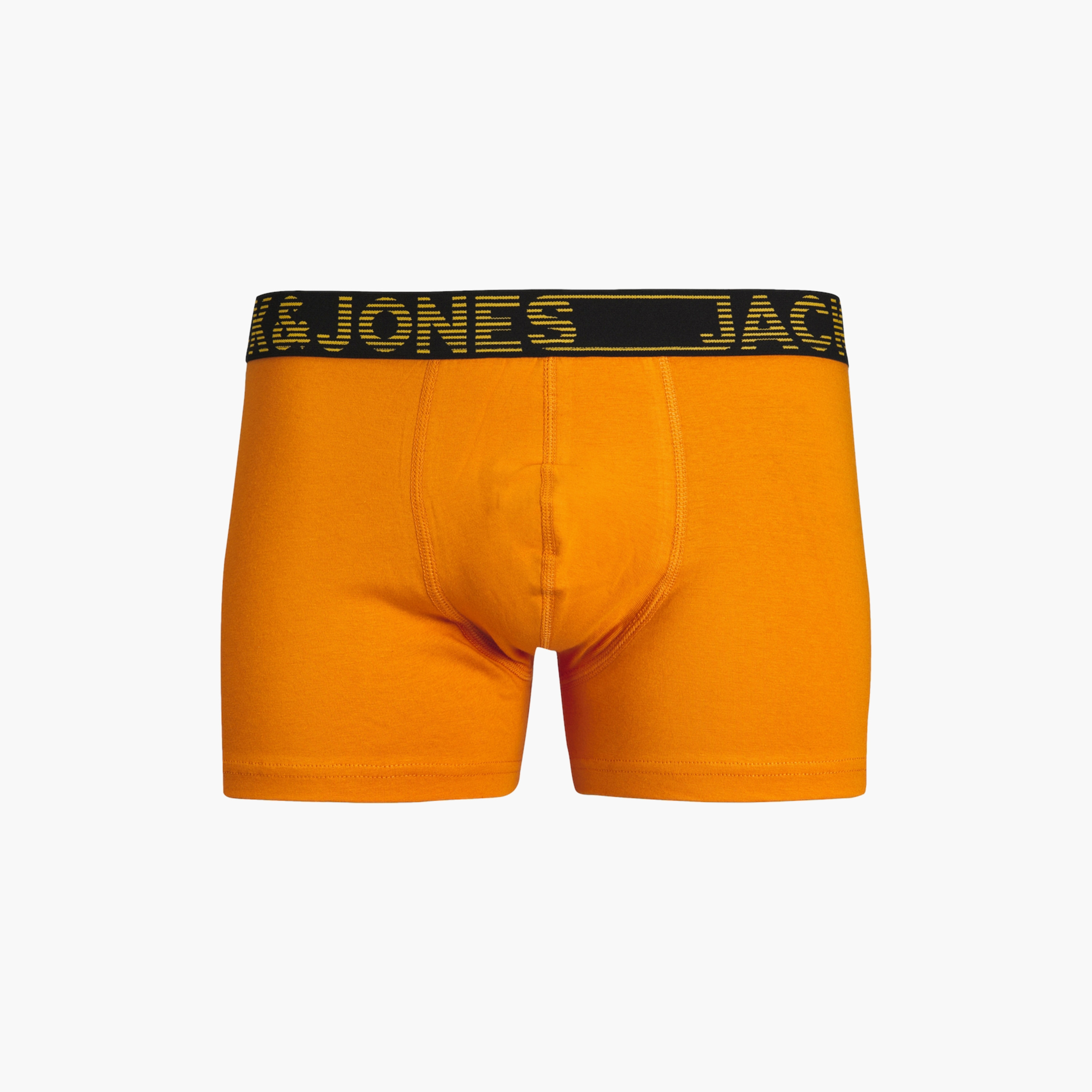 Jack & Jones Pack of 7 Brand Print Elaticated Waistband Trunks-men-clothing-innerwear-underwear-image-3