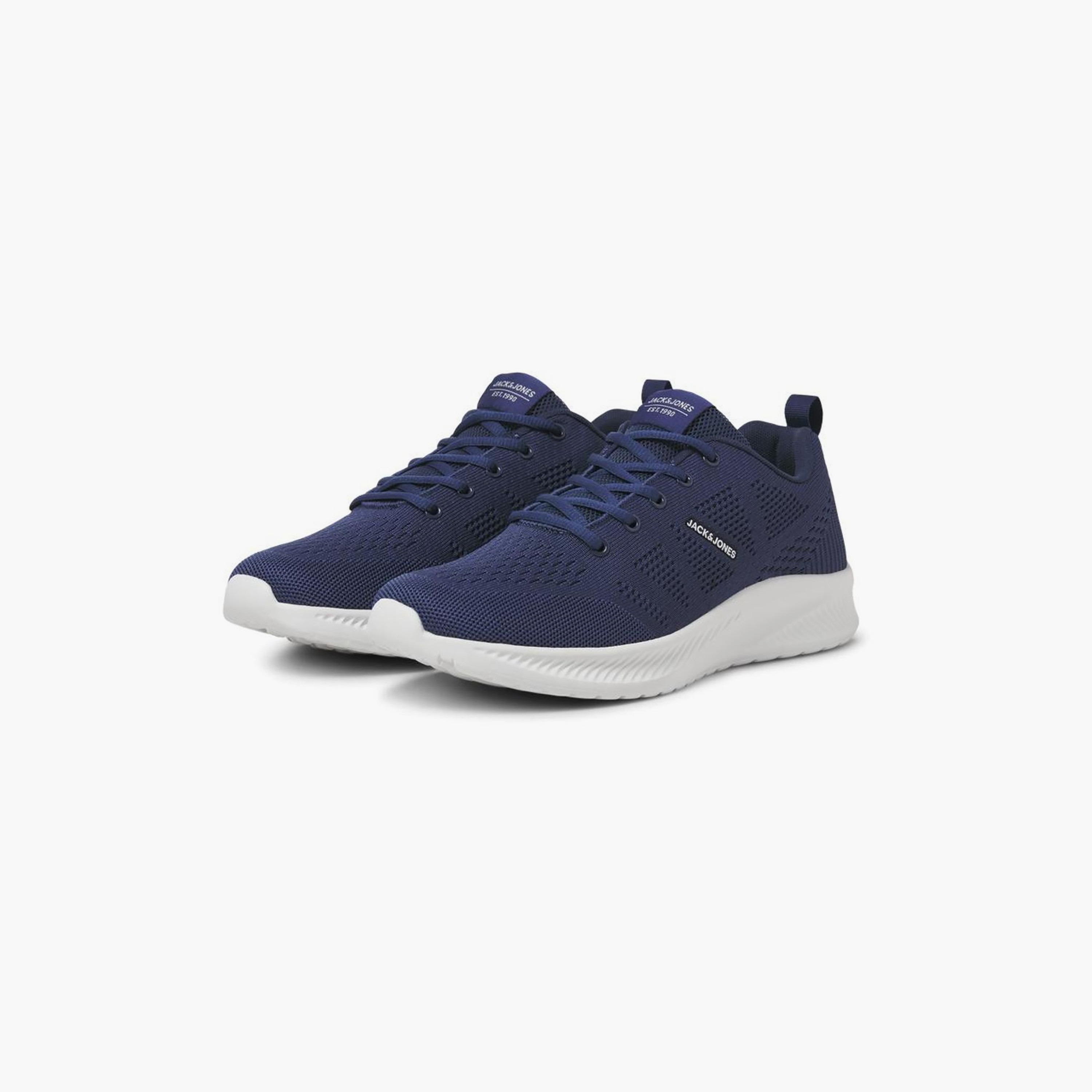حذاء رياضي رجالي برباط علوي منخفض من جاك آند جونز | 12255906-men-shoes-sneakers-image-1