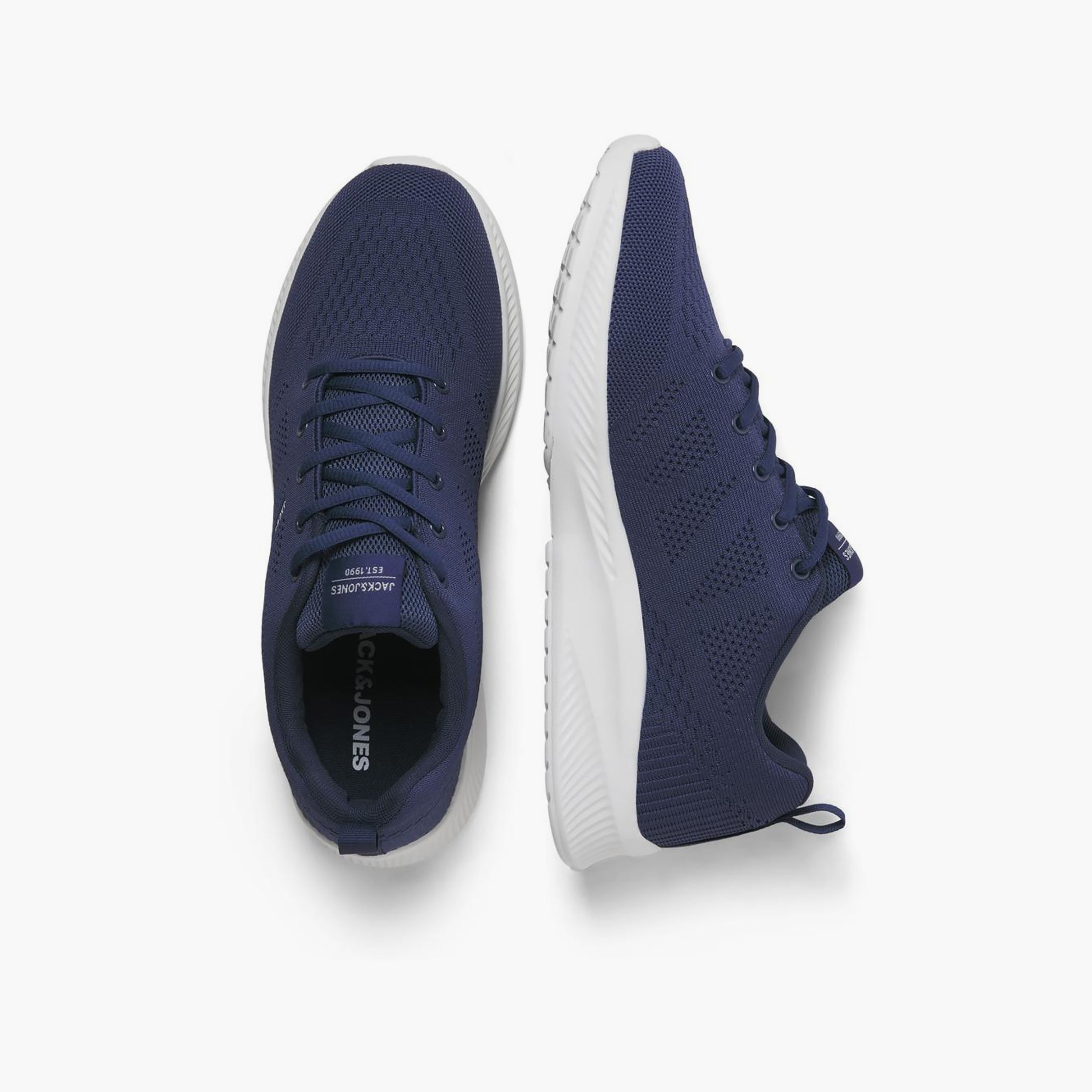حذاء رياضي رجالي برباط علوي منخفض من جاك آند جونز | 12255906-men-shoes-sneakers-image-3
